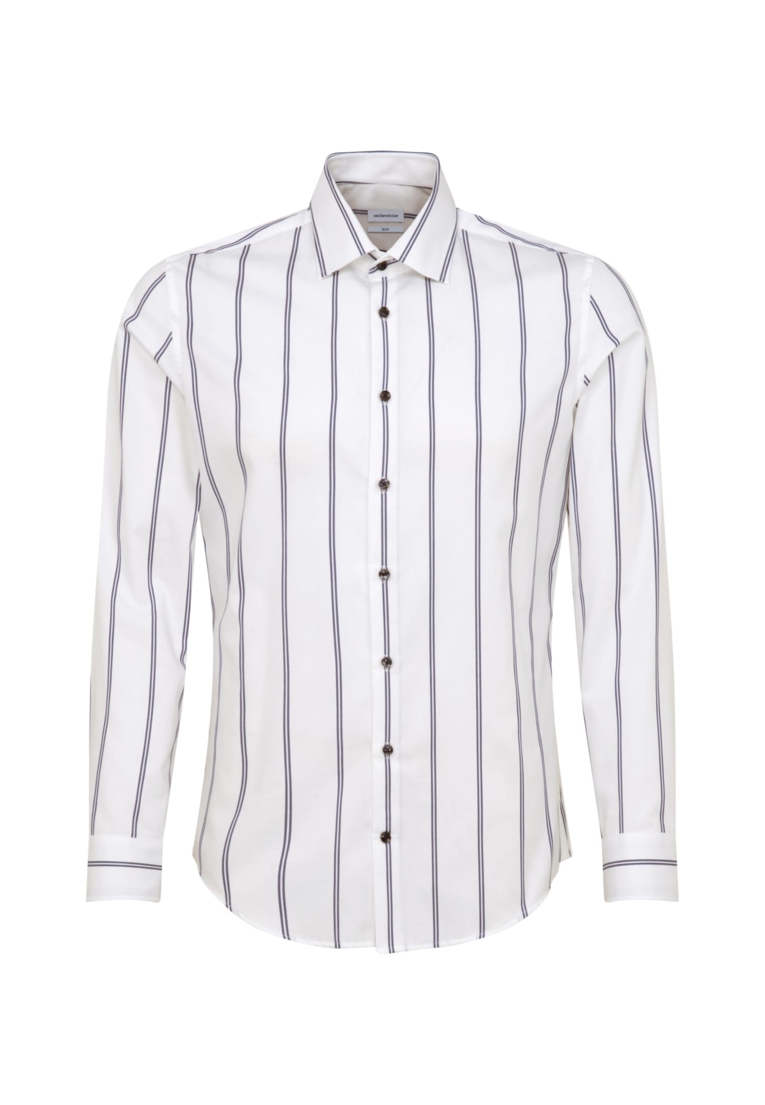 seidensticker Businesshemd »Slim« Slim 1/1 Kentkragen Streifen