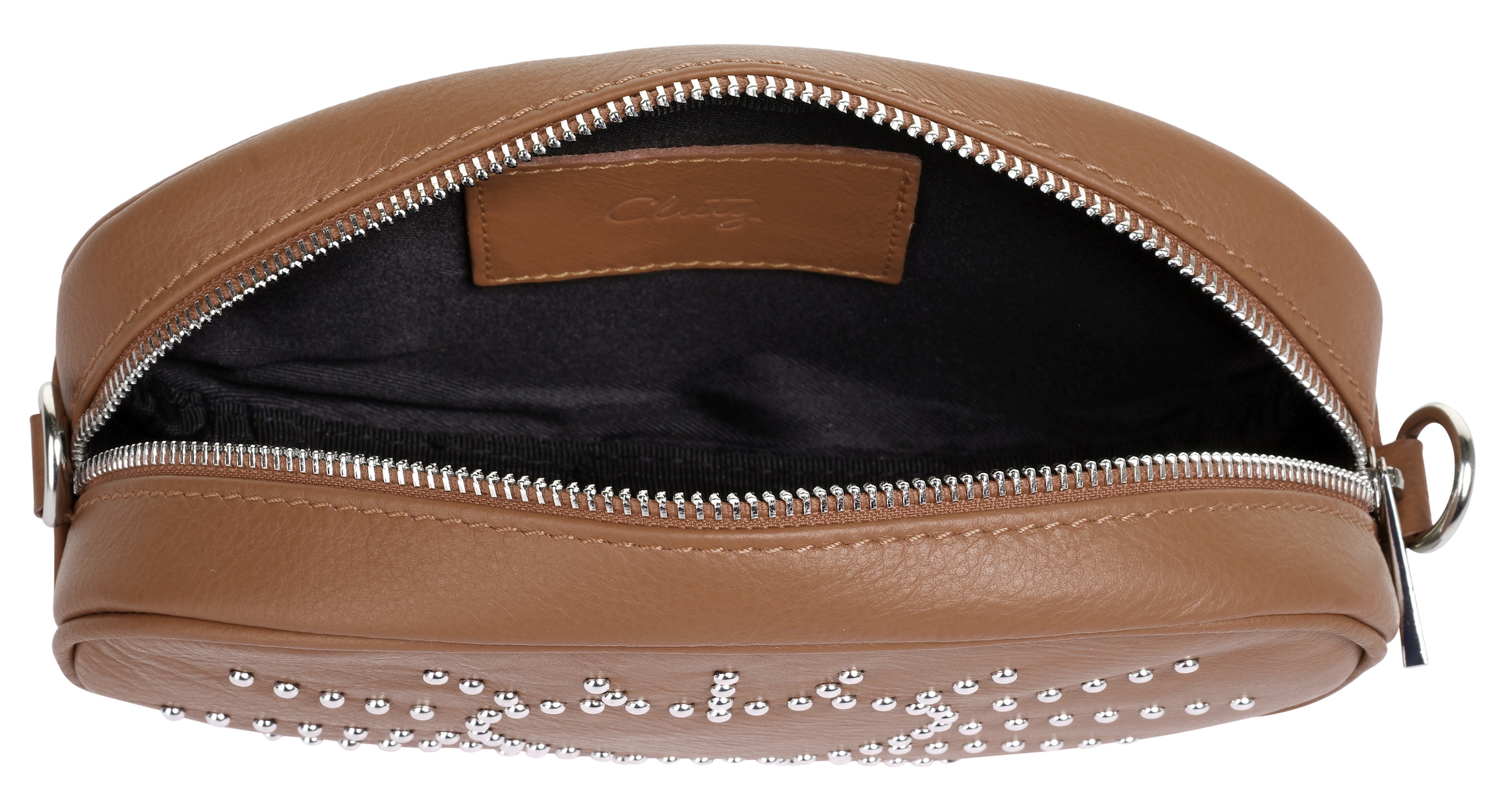 Cluty Gürteltasche echt Leder, Made in Italy