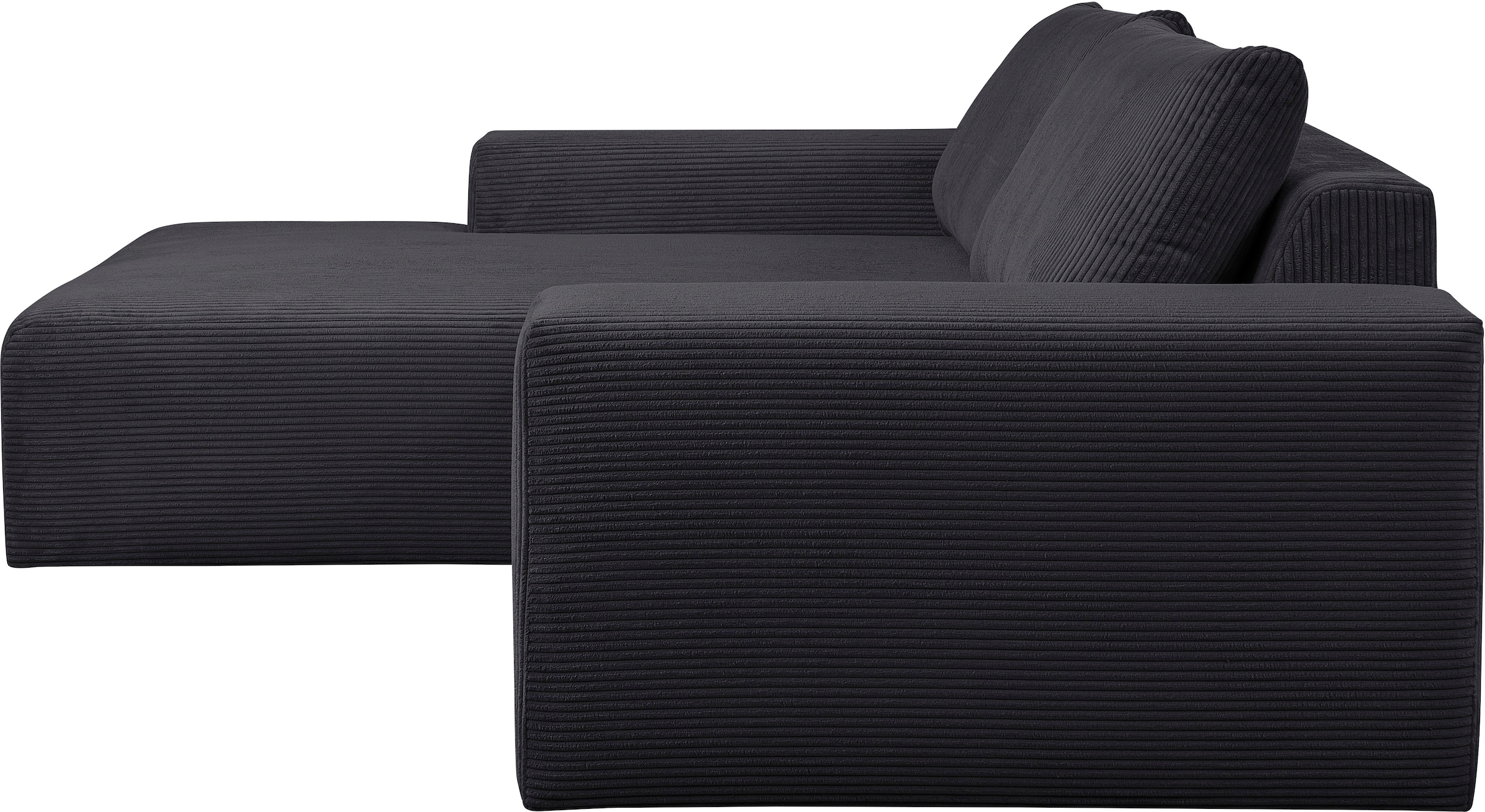 WERK2 Ecksofa »Rio, elegant und bequem, Breite 262cm, L-Form«, Puristisches Design mit maximalem Komfort