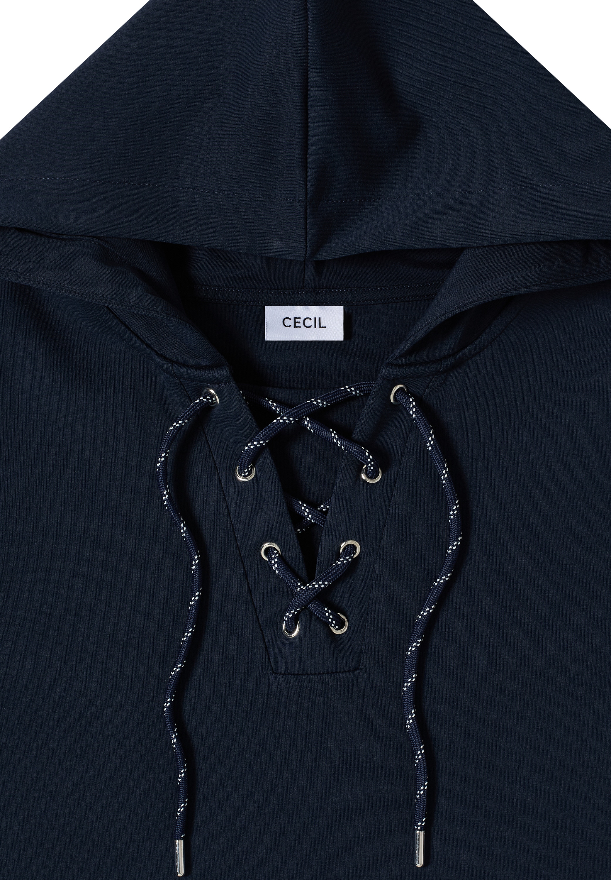 Cecil Hoodie , mit Strings
