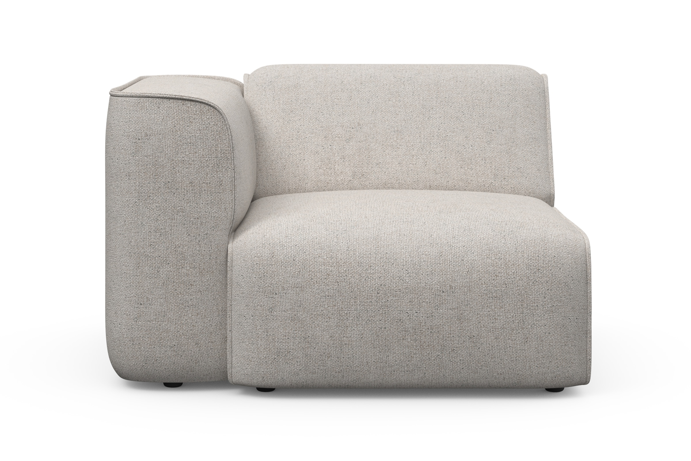 OTTO home Sessel »Sofa-Eckelement, Maße B/T/H: 109/97/46 cm« als Modul oder separat verwendbar, für individuelle Zusammenstellung