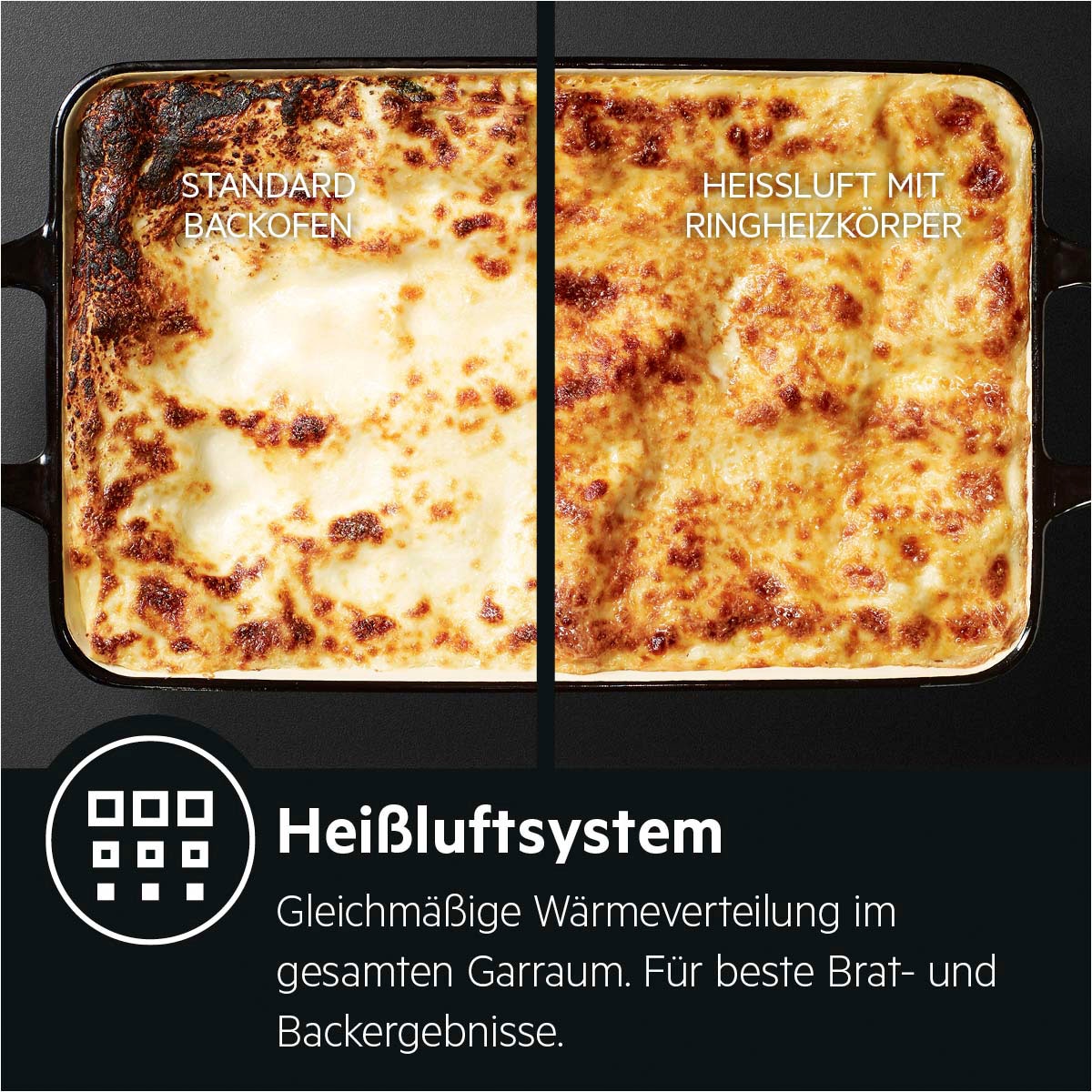 AEG Einbaubackofen 8000 »BPE742220B 944 187 753«, mit Vollauszug, Pyrolyse-Selbstreinigung