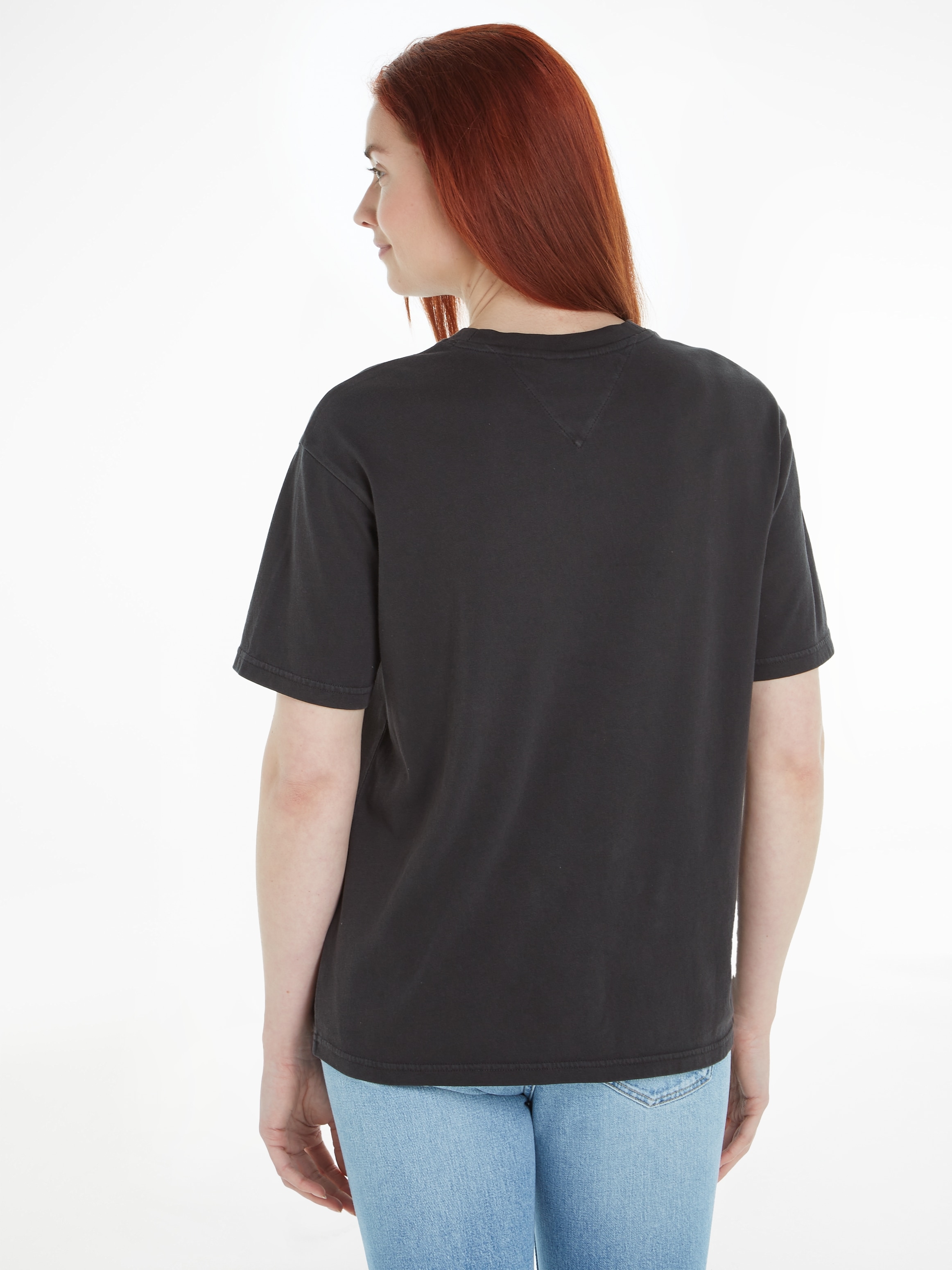 Tommy Jeans T-Shirt »TJW RLX WASHED TJ ROCK TEE«, im Used-Look