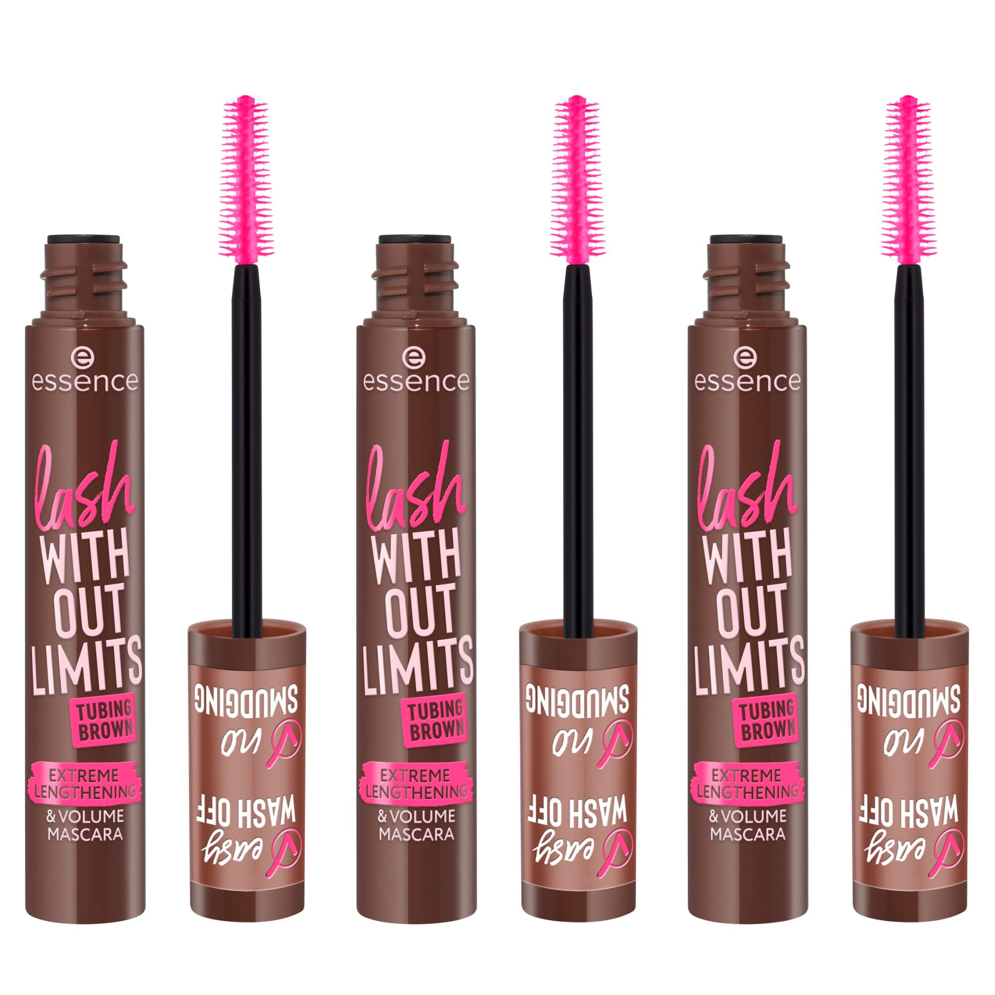 Essence Mascara »lash WITHOUT LIMITS BROWN EXTREME LENGTHENING & VOLUME MASCARA« mit Volumeneffekt