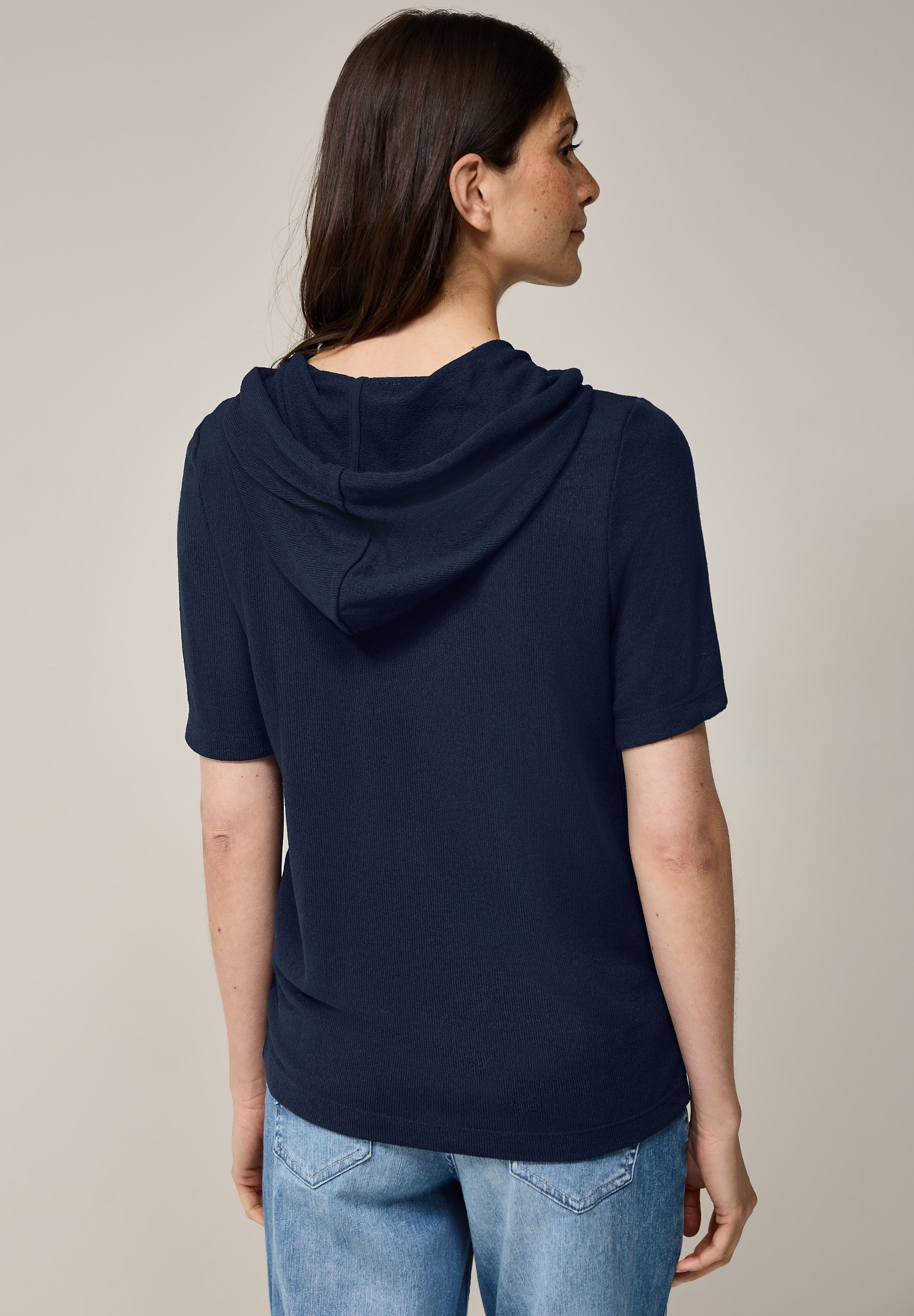 Cecil Sweatjacke, mit Kapuze