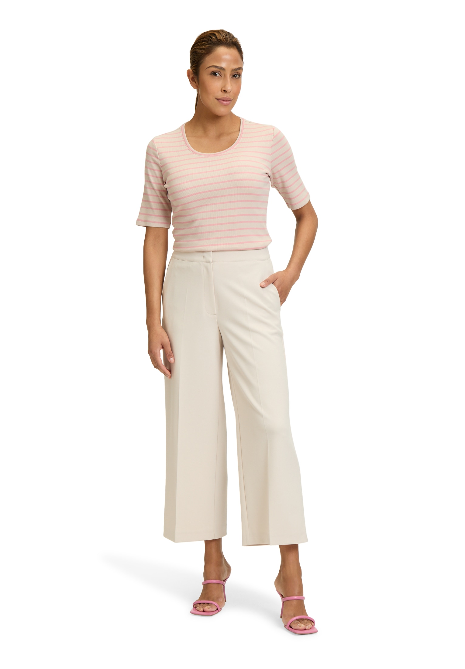 Betty Barclay T-Shirt »Basic Shirt mit Rippenstruktur«