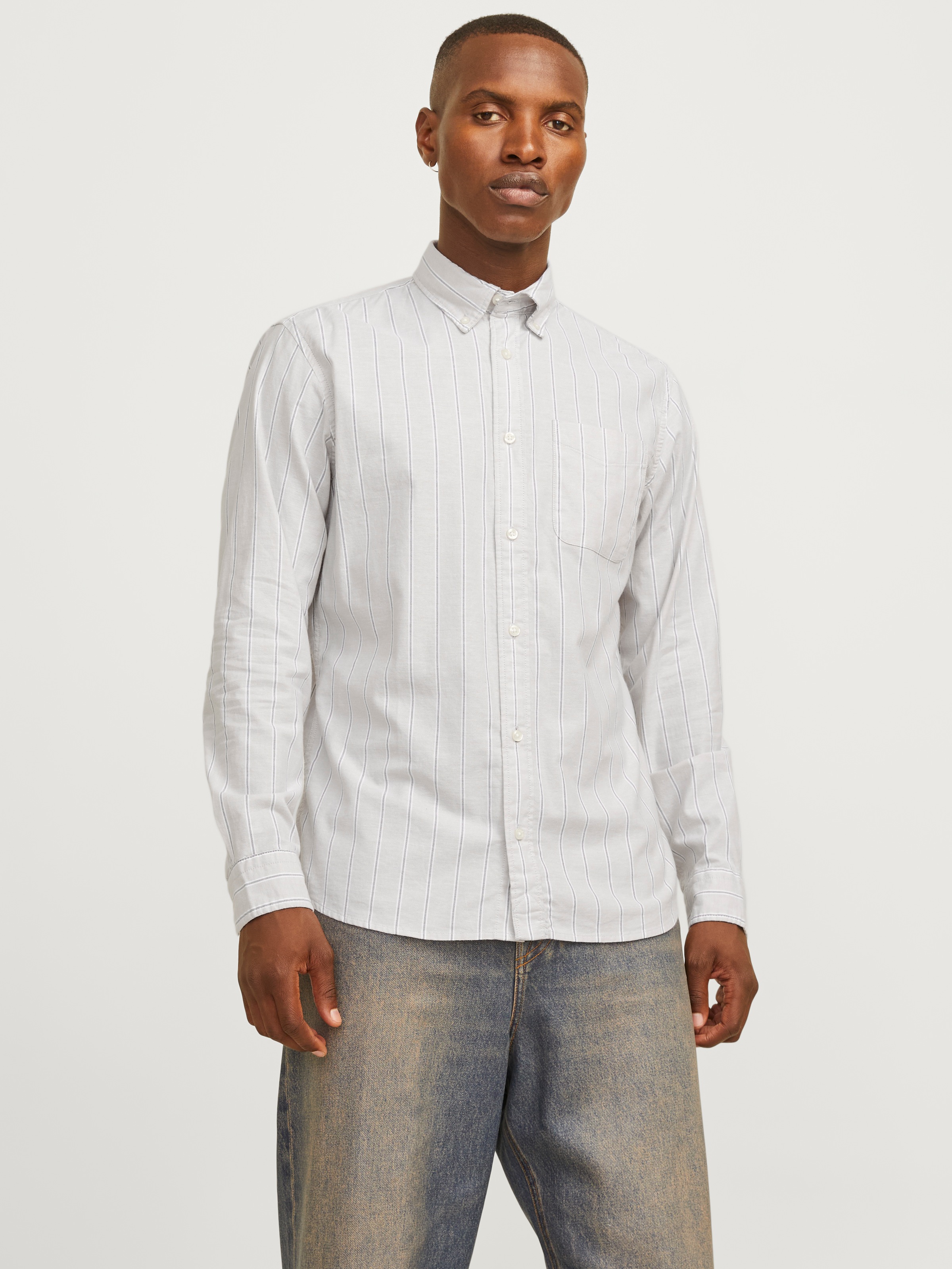 Langarmhemd »JPRBROOK OXFORD SHIRT L/S NOOS«