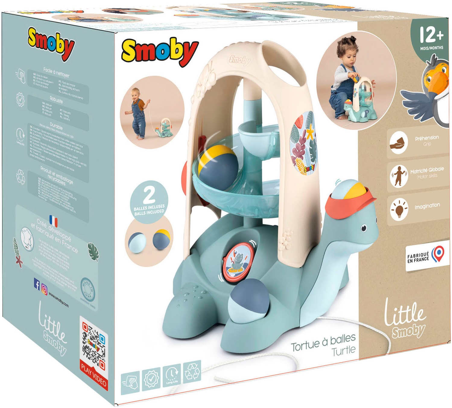 Smoby Kugelbahn »LS Schildkröte«, Made in Europe