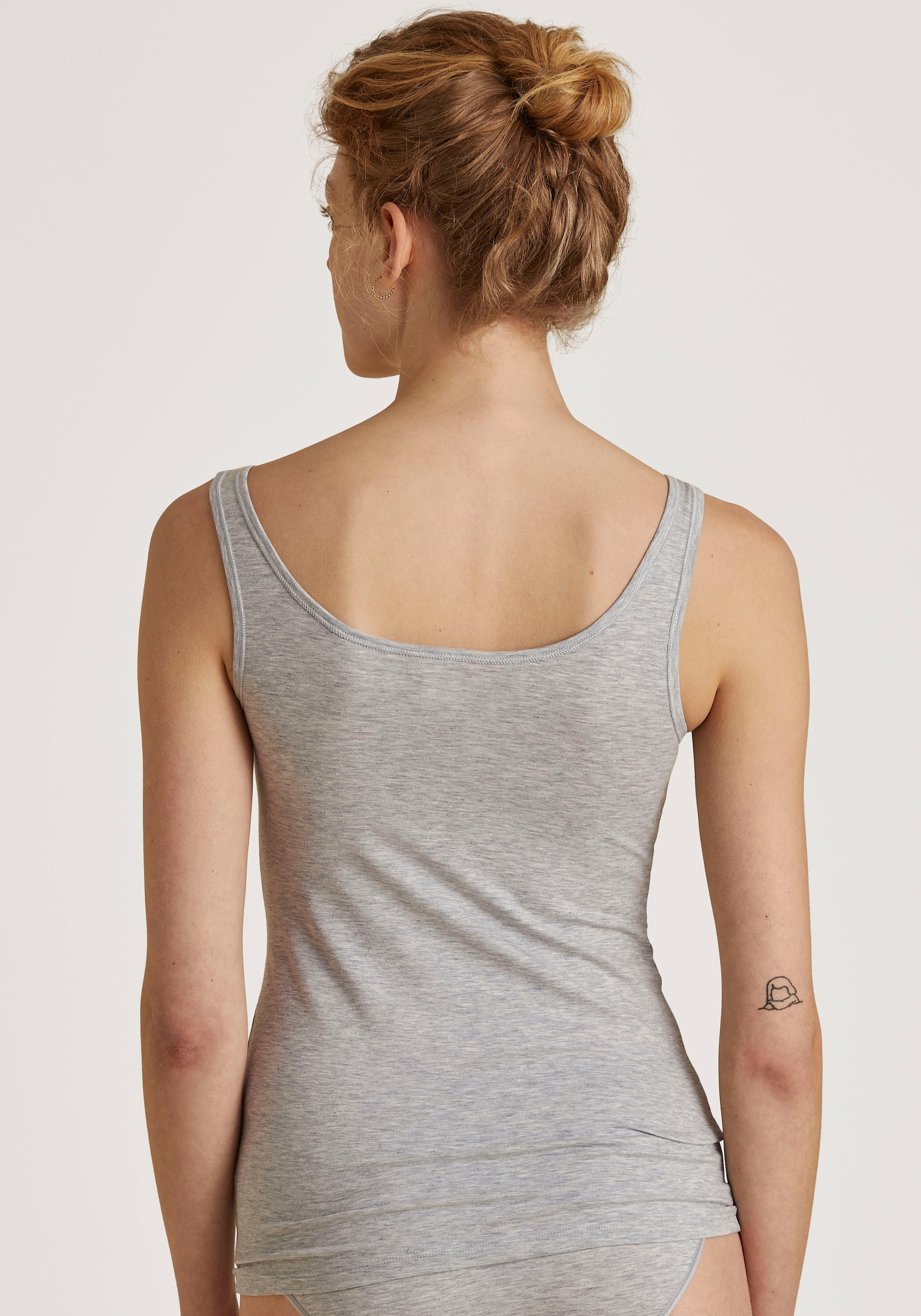 CALIDA Unterhemd »Natural Comfort«, Top mit reduzierter Pillingbildung
