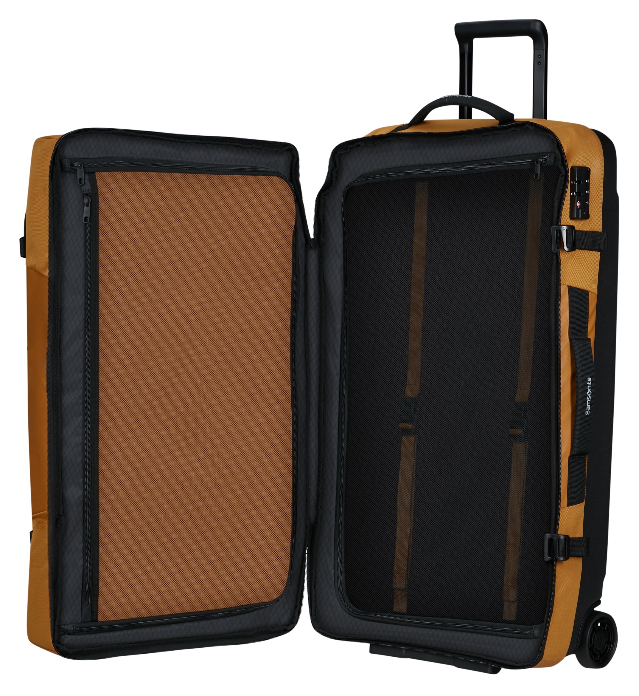 Samsonite Reisetasche »ARMOX, 79 cm«, Duffle mit Rollen TSA-Schloss Packgurte Trolley-Gestänge