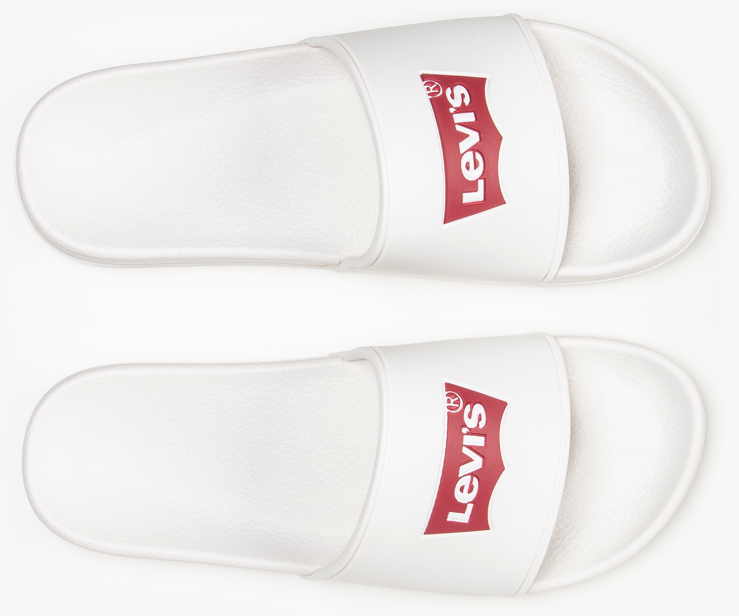 Levi's® Pantolette »JUNE BATWING VB S«, Sommerschuh, Schlappen mit Logoschriftzug, bequeme Form