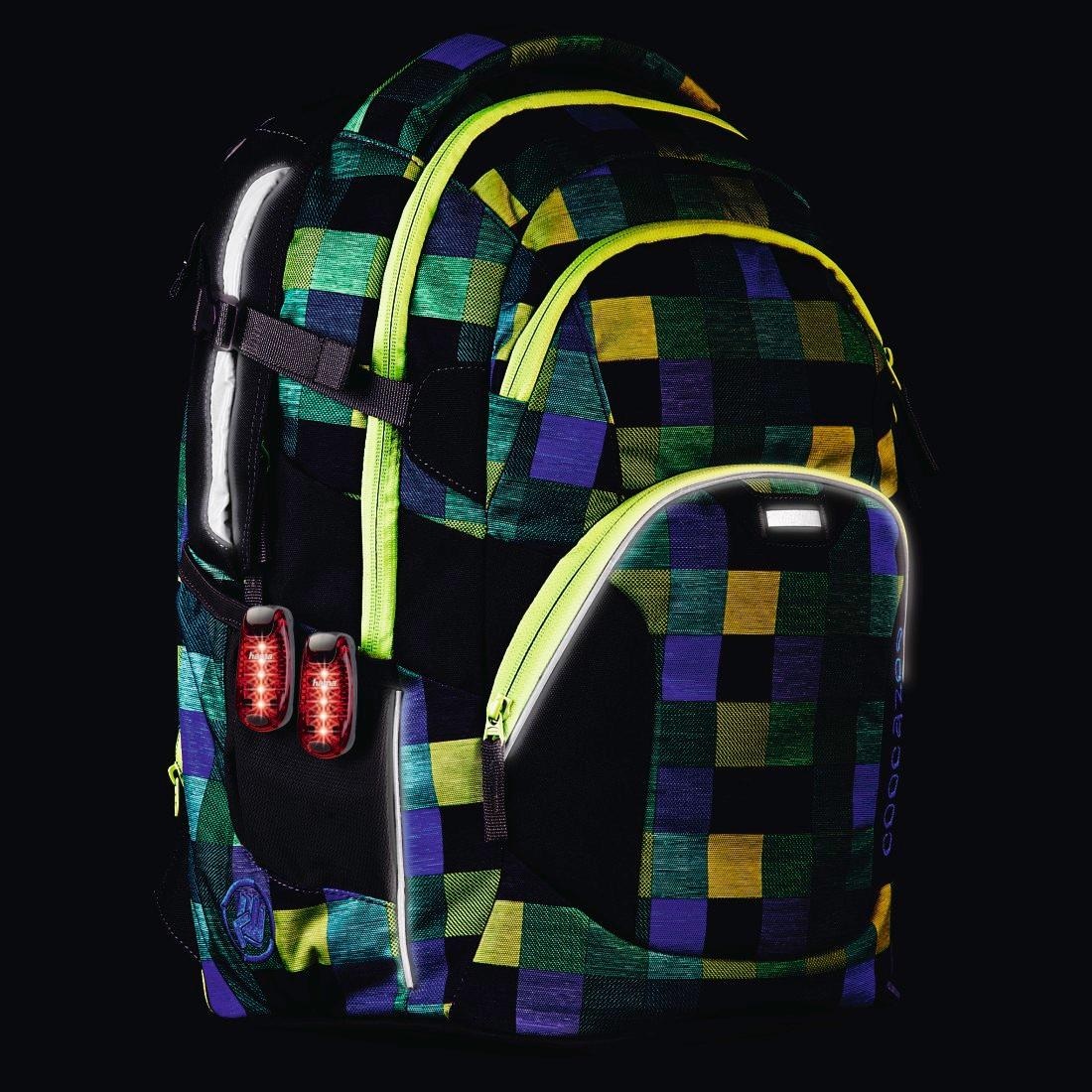 Hama LED Nachtlicht »LED-Sicherheits-Klemmleuchten, Rot, 2er-Set« LED-Modul rot