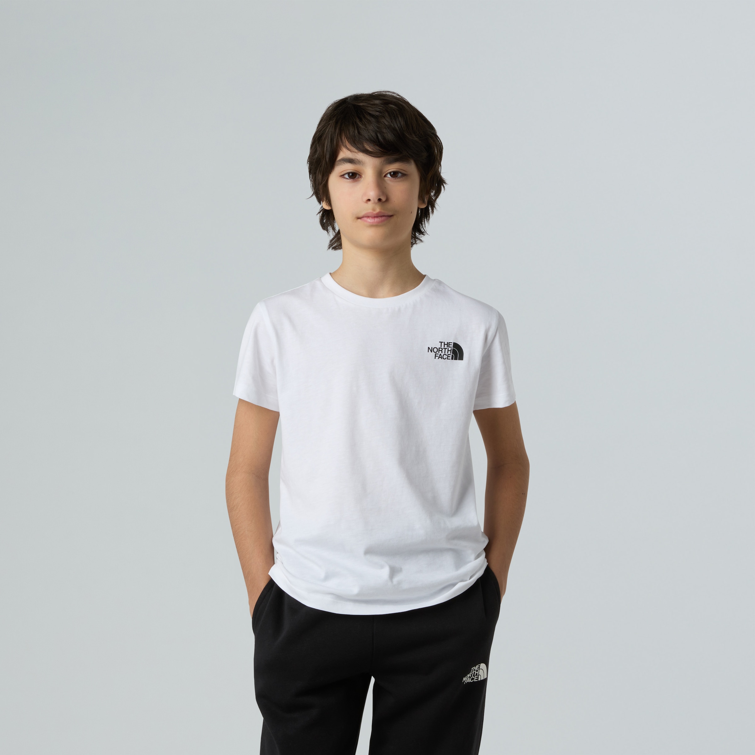 The North Face T-Shirt »TEEN BOX NSE REGULAR SS TEE« für Jugendliche, sportlicher Stil, Kurzarm, Rundhalsausschnitt