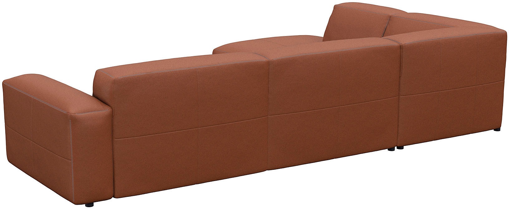 FLEXLUX Ecksofa »Lucera, super bequem durch hochwertigen Sitzaufbau mit Kaltschaum«, modern & anschmiegsam, L-Form, Designsofa