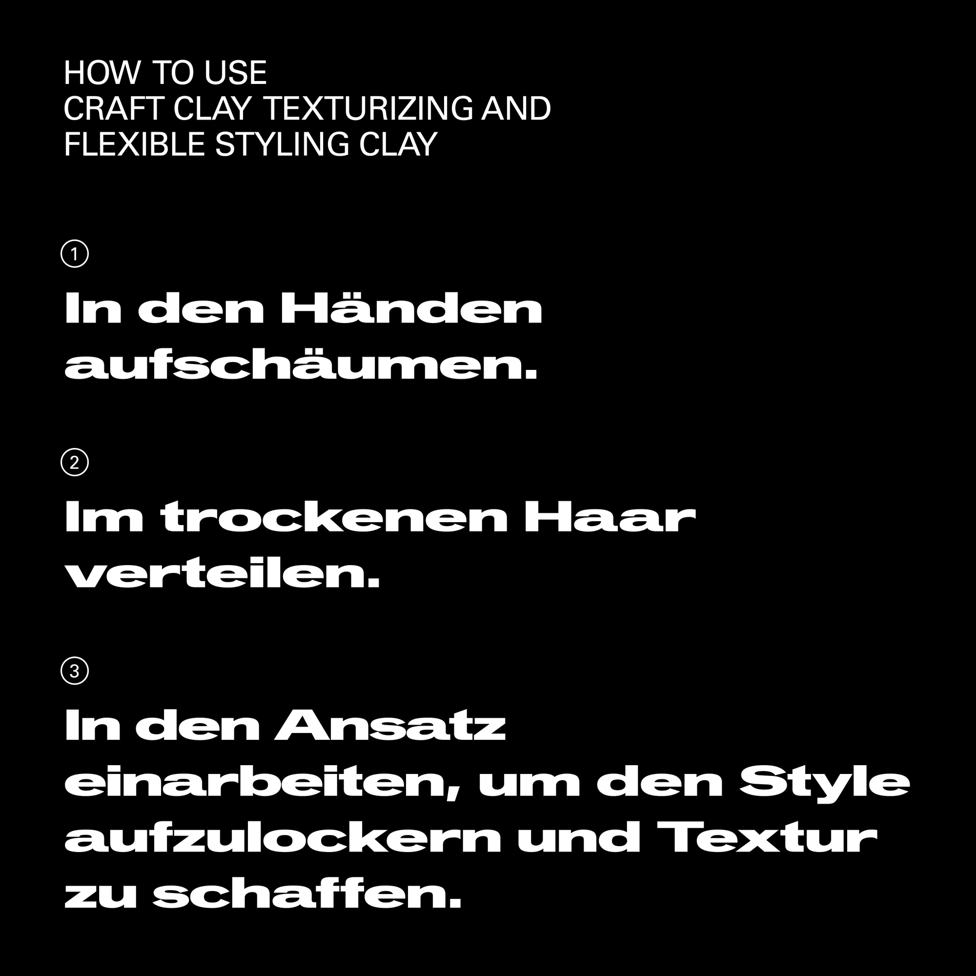 Sebastian Professional Haarcreme »Craft Clay« für texturierte Styles, mit Volumen, gegen Frizz, Gel-Textur