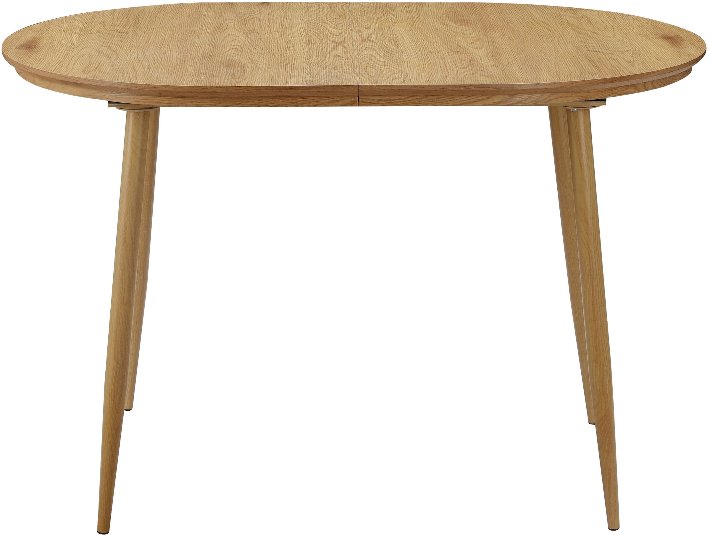 OTTO home Esstisch "Belleville" mit Anstecksplatte, ausziehbar 120-160 cm, Höhe 77 cm