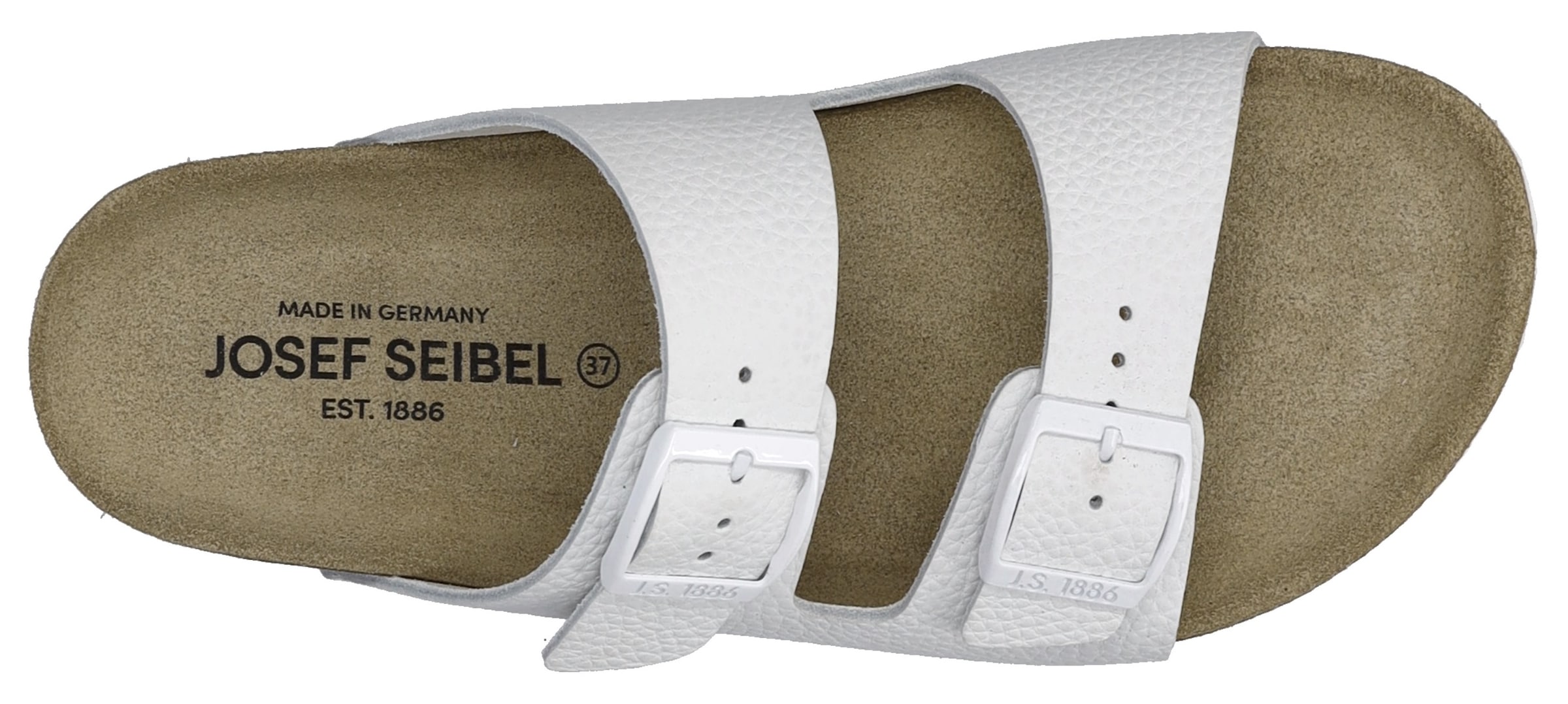 Josef Seibel Pantolette »Hermine 01«, Plateau Sandale, Sommerschuh, Hausschuh mit komfortablem Fußbett