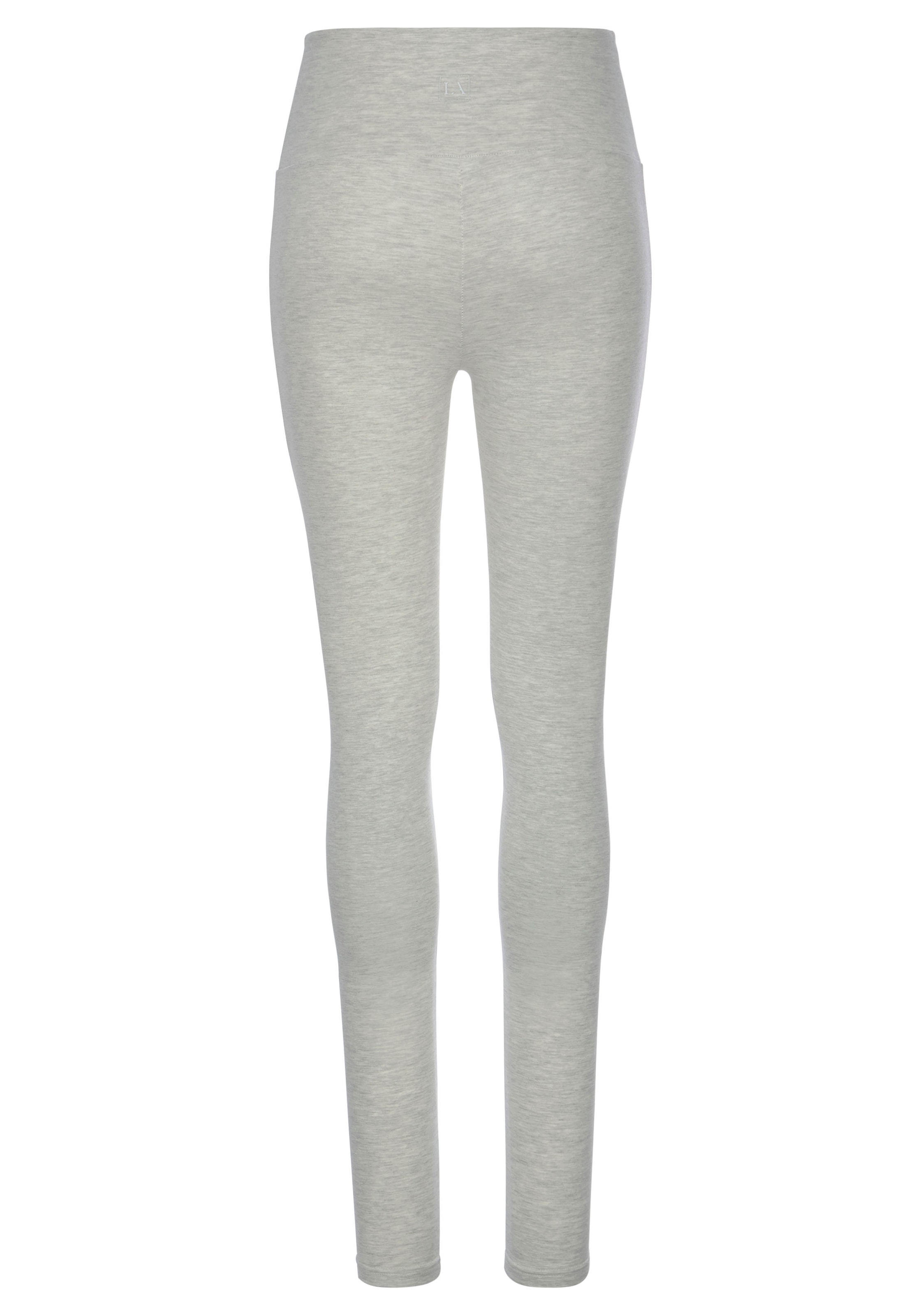 LASCANA Leggings, mit breitem Bündchen, Loungewear