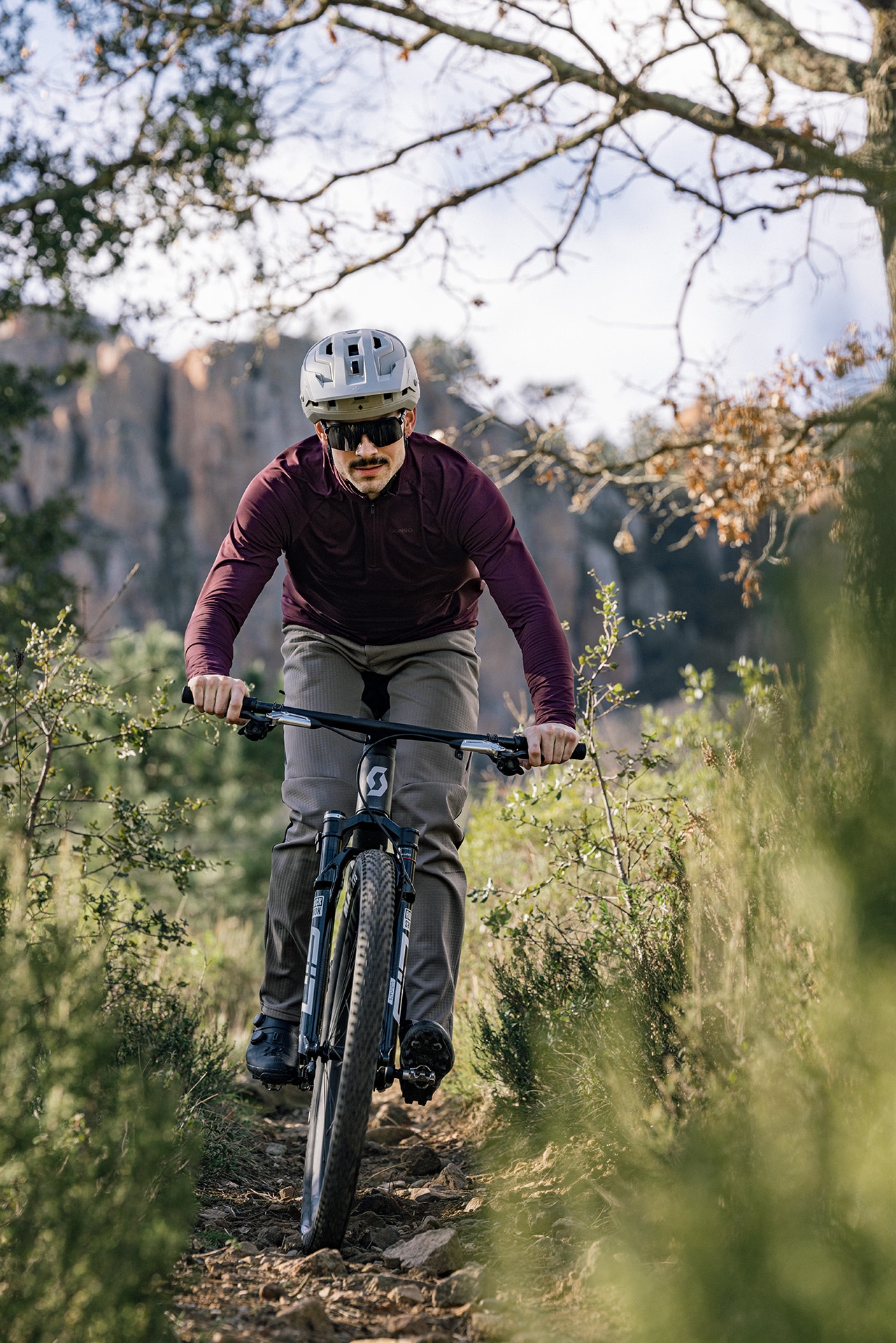 Gonso Fahrradhose »Trail Pants Softshell M«  Herren Softshell-Radhose, atmungsaktive MTB-Hose ohne Sitzpolster