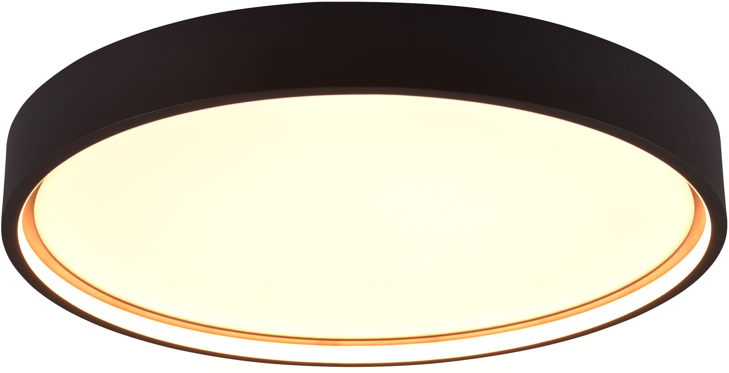 TRIO Leuchten LED Deckenleuchte »DOHA, Deckenlampe 29W 3260 Lumen Lichtfarbe einstellbar 2300-4000K«, 1 flammig, Leuchtmittel LED-Board | LED fest integriert, indirektes Licht getrennt schaltbar als Wandlampe und Deckenlampe mögl
