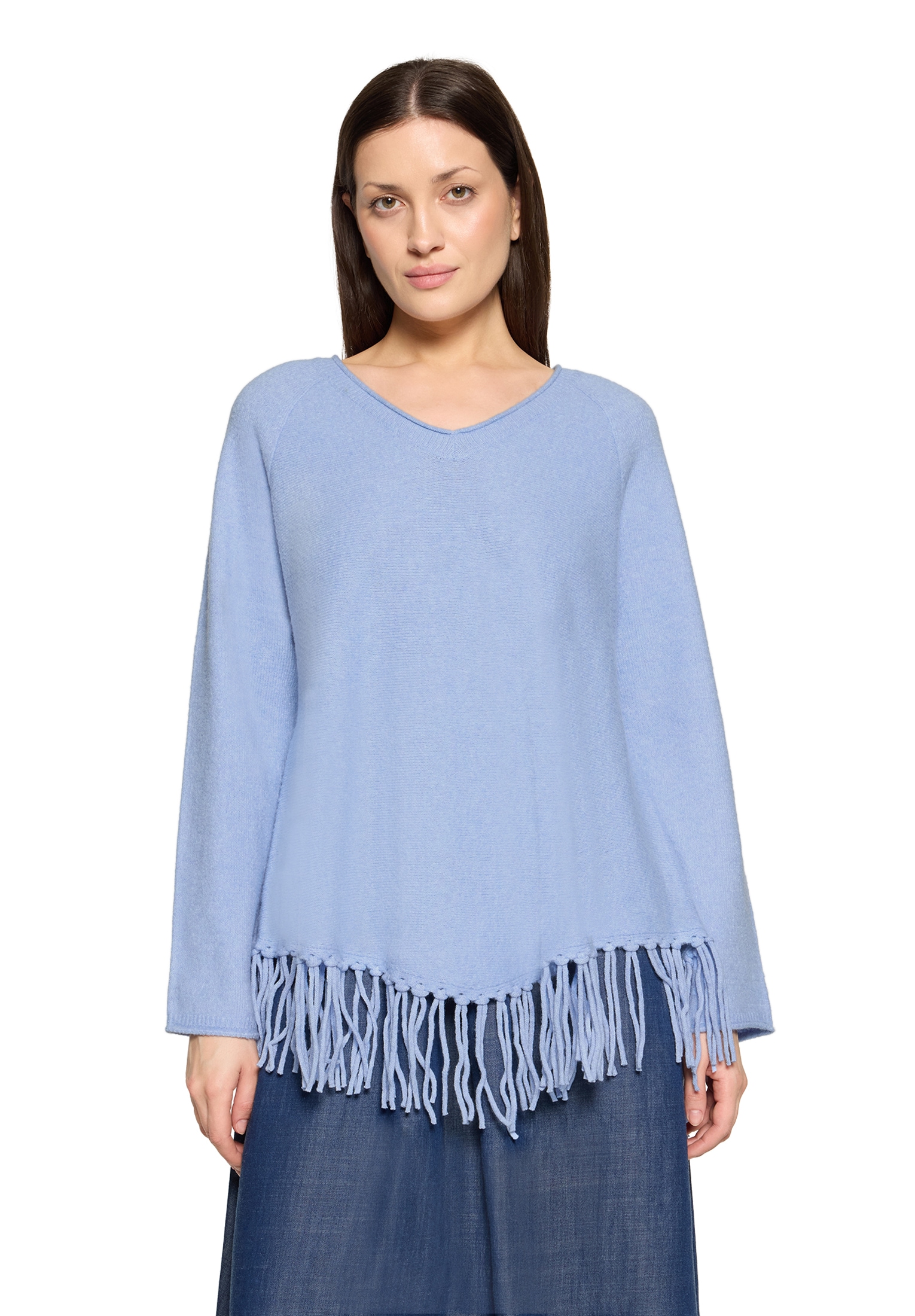 Cartoon Strickpullover »Strickpullover mit V-Ausschnitt«