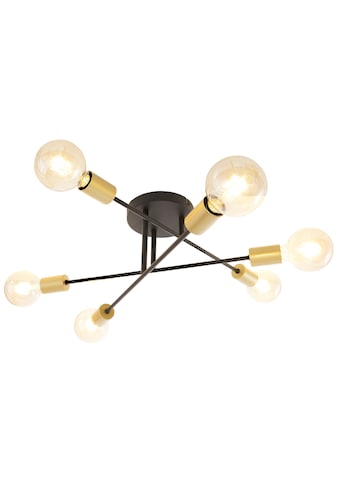 Leonique Deckenleuchte »Jarla«, E27, 1 St., Deckenlampe / Wandlampe mit goldfarbenen... kaufen