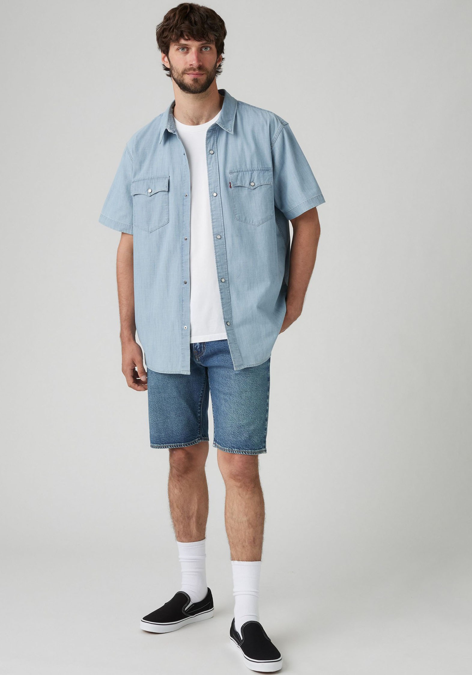 Levi's® Jeansshorts »405 STANDARD SH«, Sommerhose