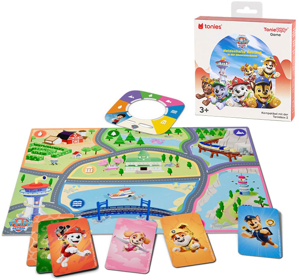 tonies Lautsprecher »Toniebox 2 Play Set Paw Patrol Chase« Stereo (Bluetooth | NFC | WLAN Beleuchtungseffekte | Kabellos | Sleep Timer | Wecker ) Kindersicher ab 1