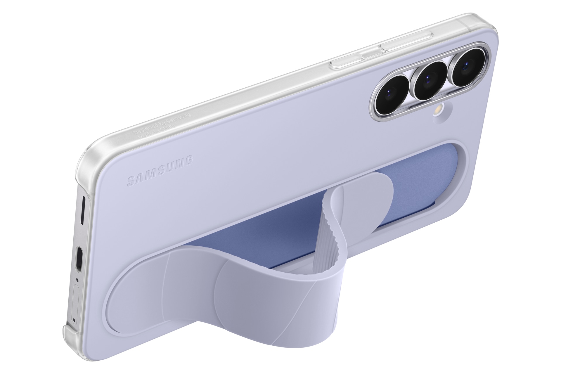 Samsung Handyhülle »Standing Grip Cover für Samsung Galaxy S25 FE« Samsung Galaxy S25 FE Backcover, Schutzhülle, Handyschutzhülle, Case, Schutzcase, stoßfest