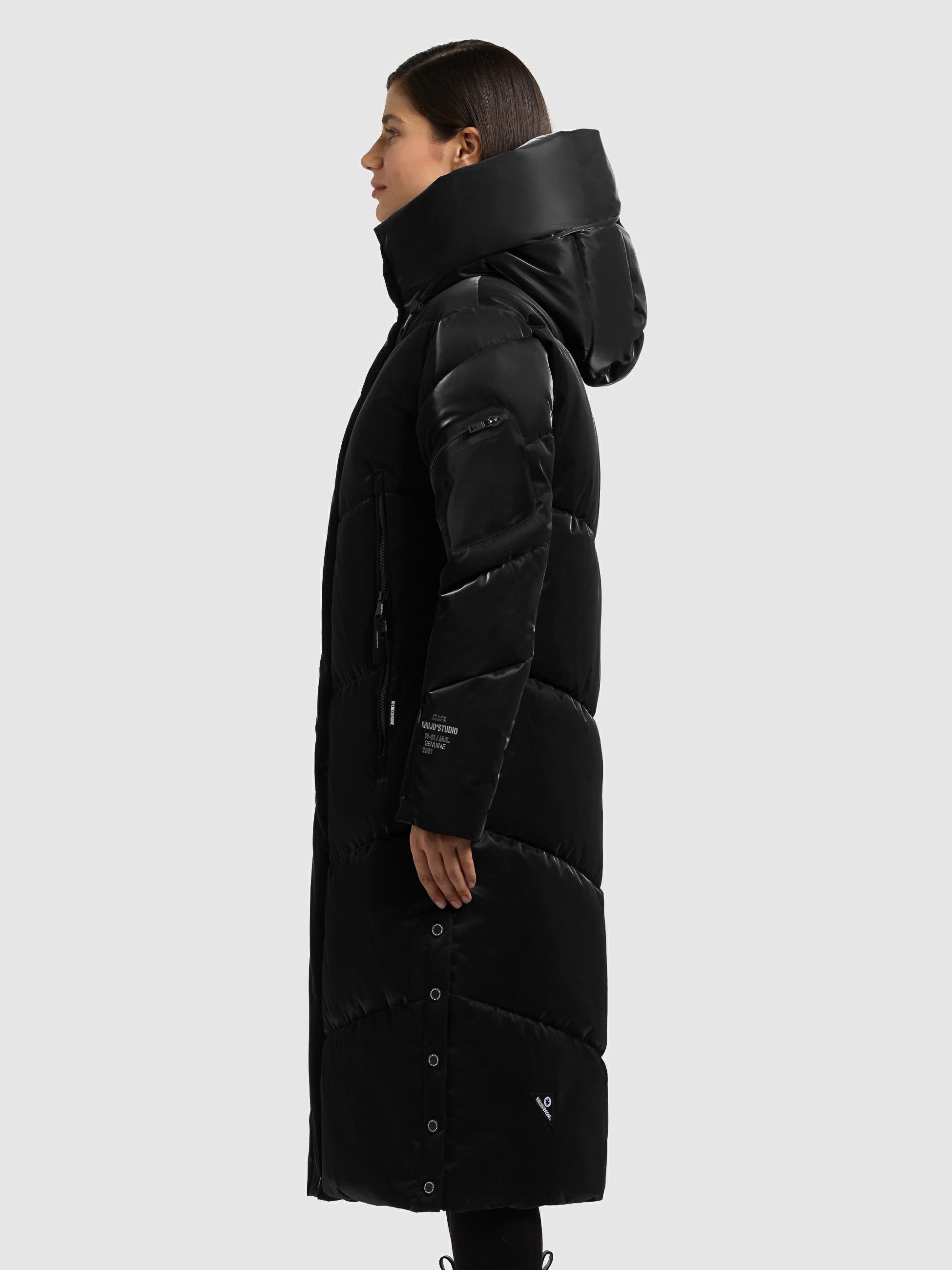 khujo Wintermantel »Wintermantel Pulset Shiny«