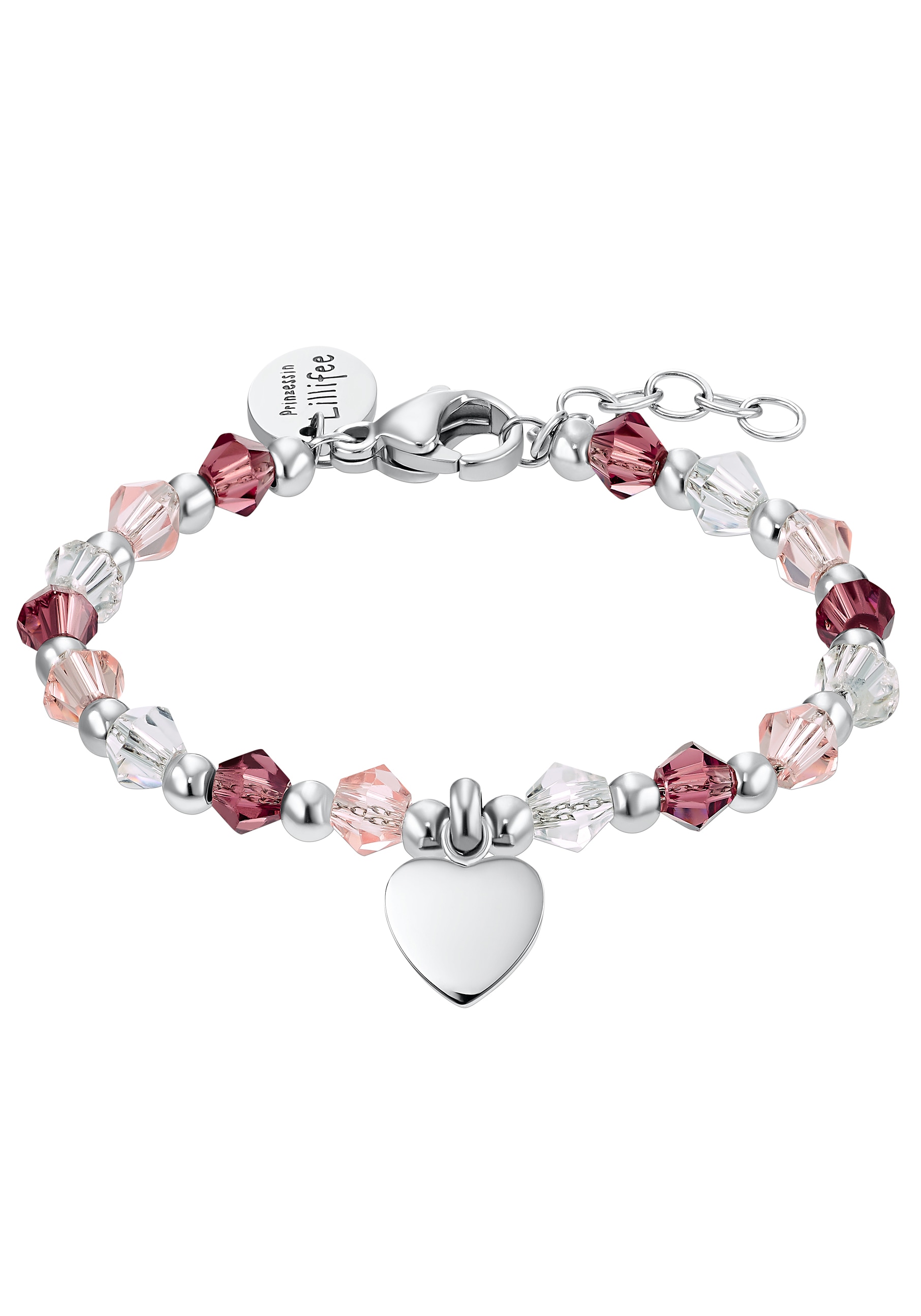 Prinzessin Lillifee Armband 2034005«, Glasstein mit bei »Herz