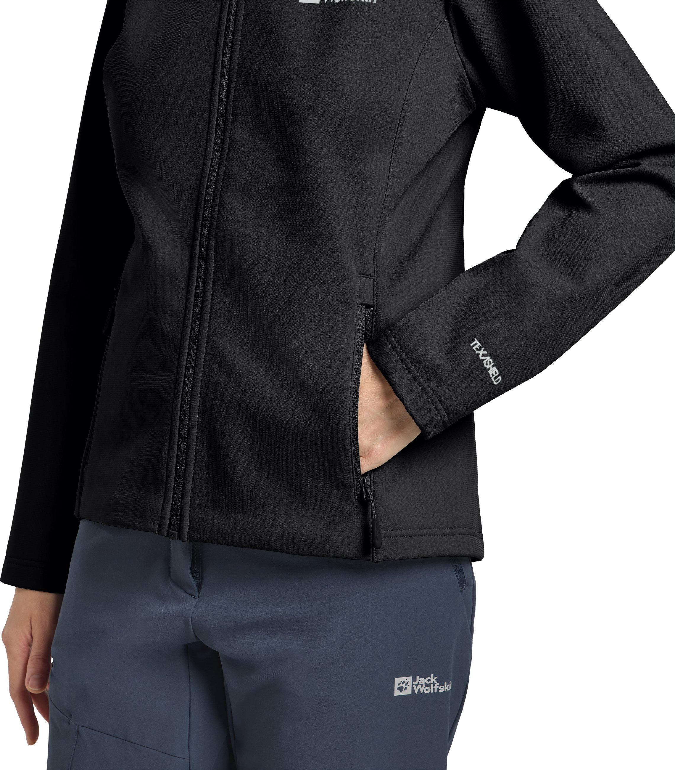 Jack Wolfskin Funktionsjacke »BORNBERG HOODY W«, mit Kapuze
