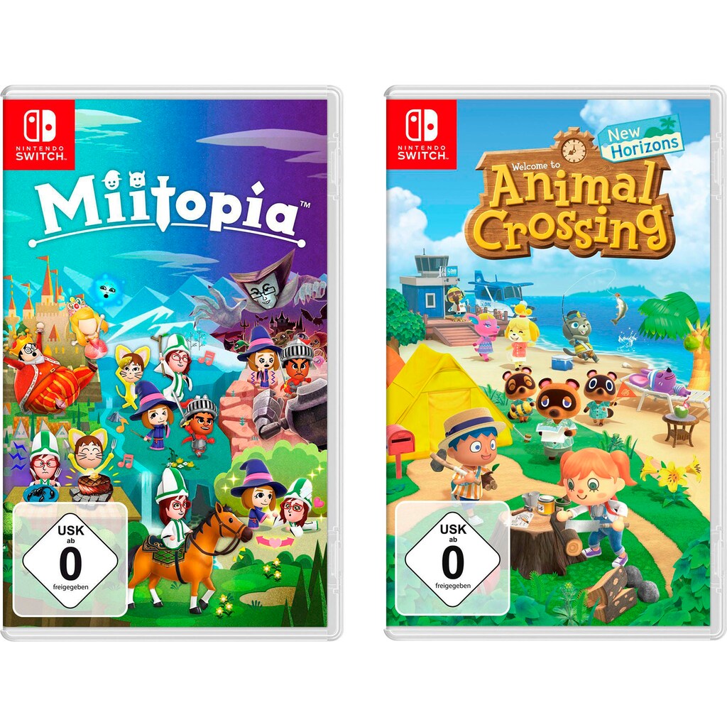 Nintendo Switch Spielesoftware »Miitopia + Animal Crossing«, Nintendo Switch