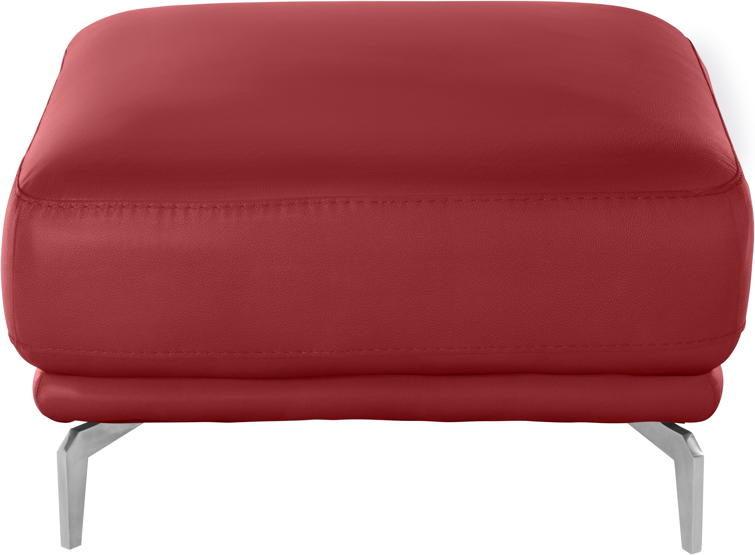 W.SCHILLIG Hocker »montanaa«, mit Metallfüßen in Chrom glänzend, Breite 71 cm
