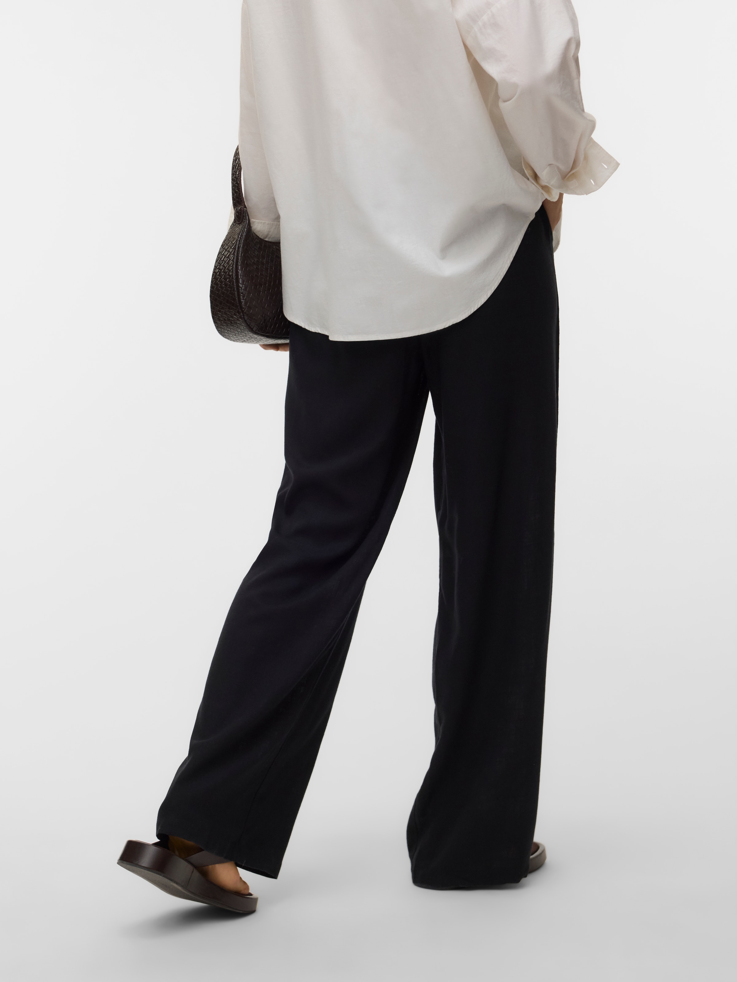 Vero Moda Schlupfhose »VMROSIE MW WIDE PANT NOOS«  Viskosemischung, oversize