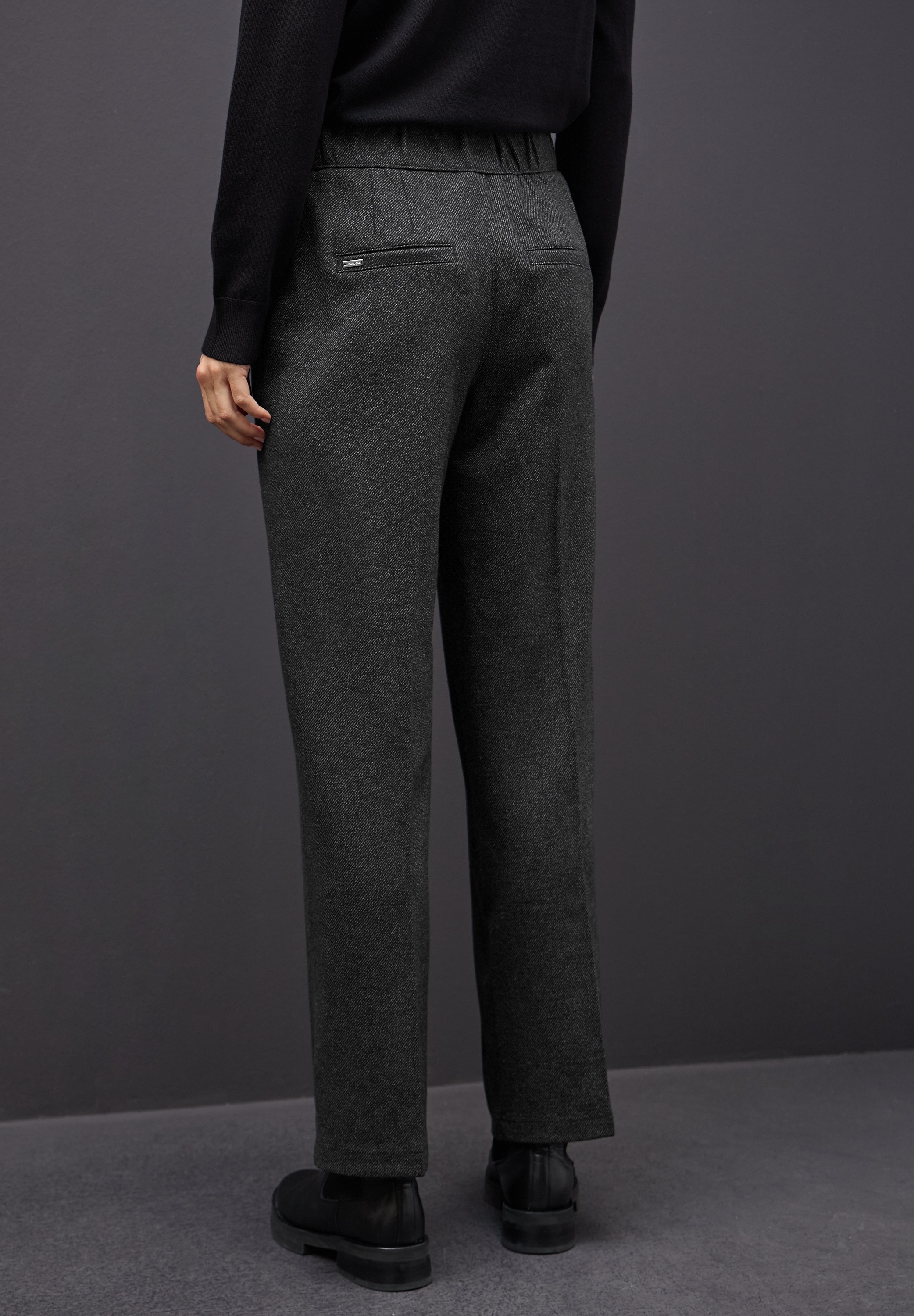 STREET ONE Webhose  mit elastischem Bund