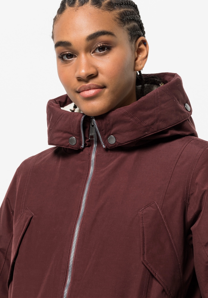 Jack Wolfskin Parka »ROCKY POINT PARKA«, mit Kapuze