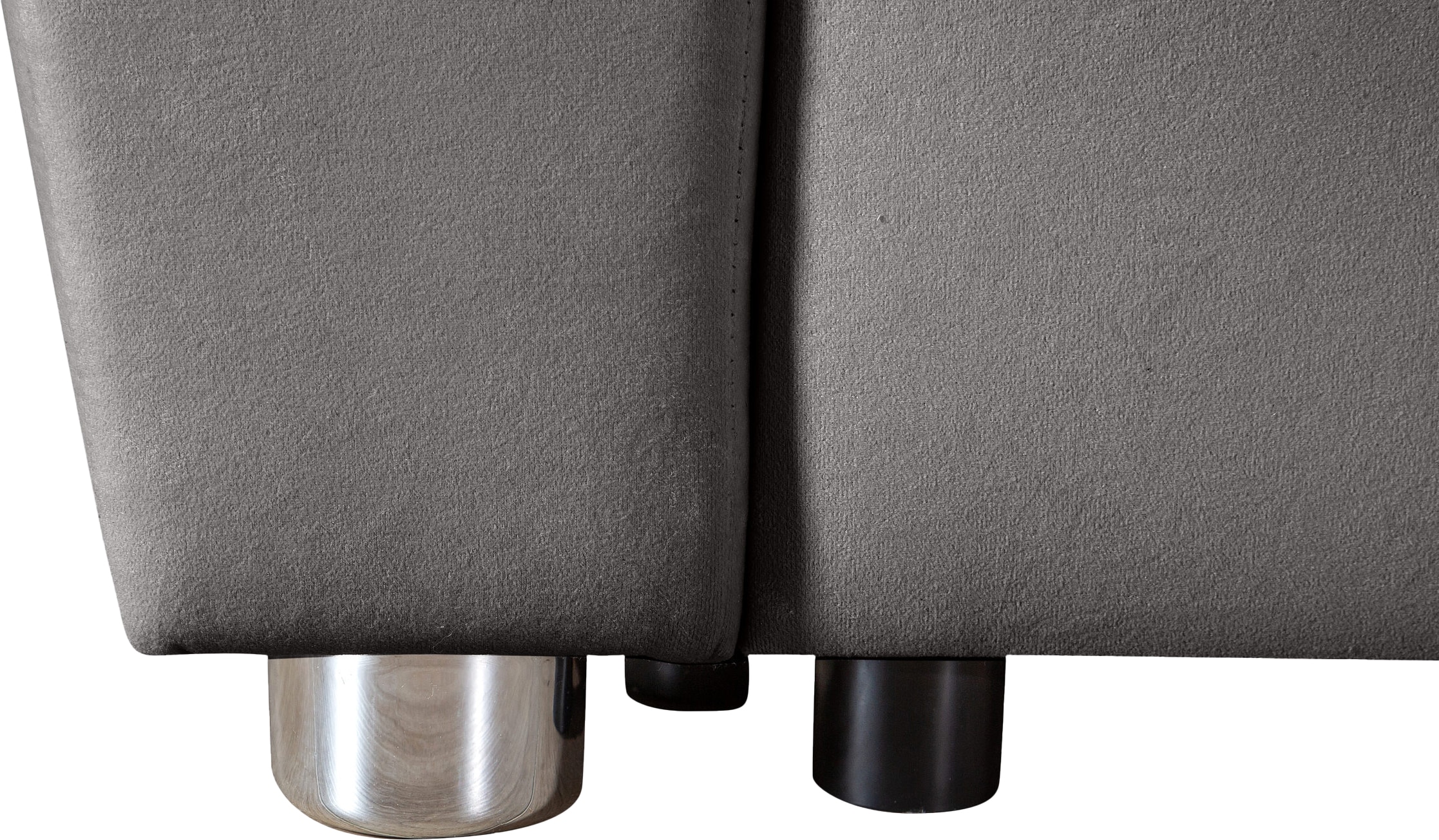 COLLECTION AB Ecksofa »Jana L-Form«, inkl. Bettfunktion,Bettkasten und Bonnelfederkern