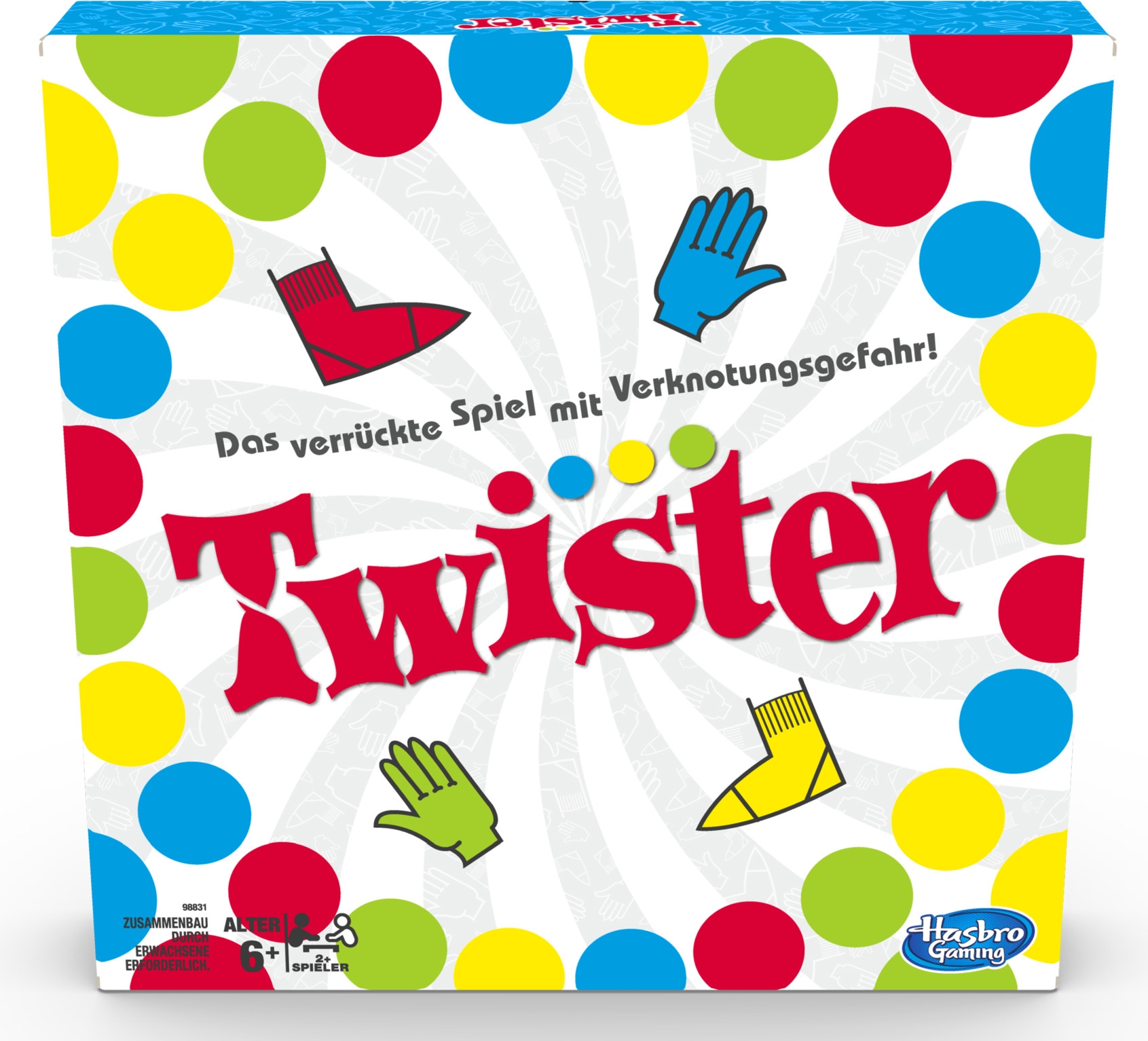 Hasbro Spiel »Twister«, das verrückte Spiel; Made in Europe