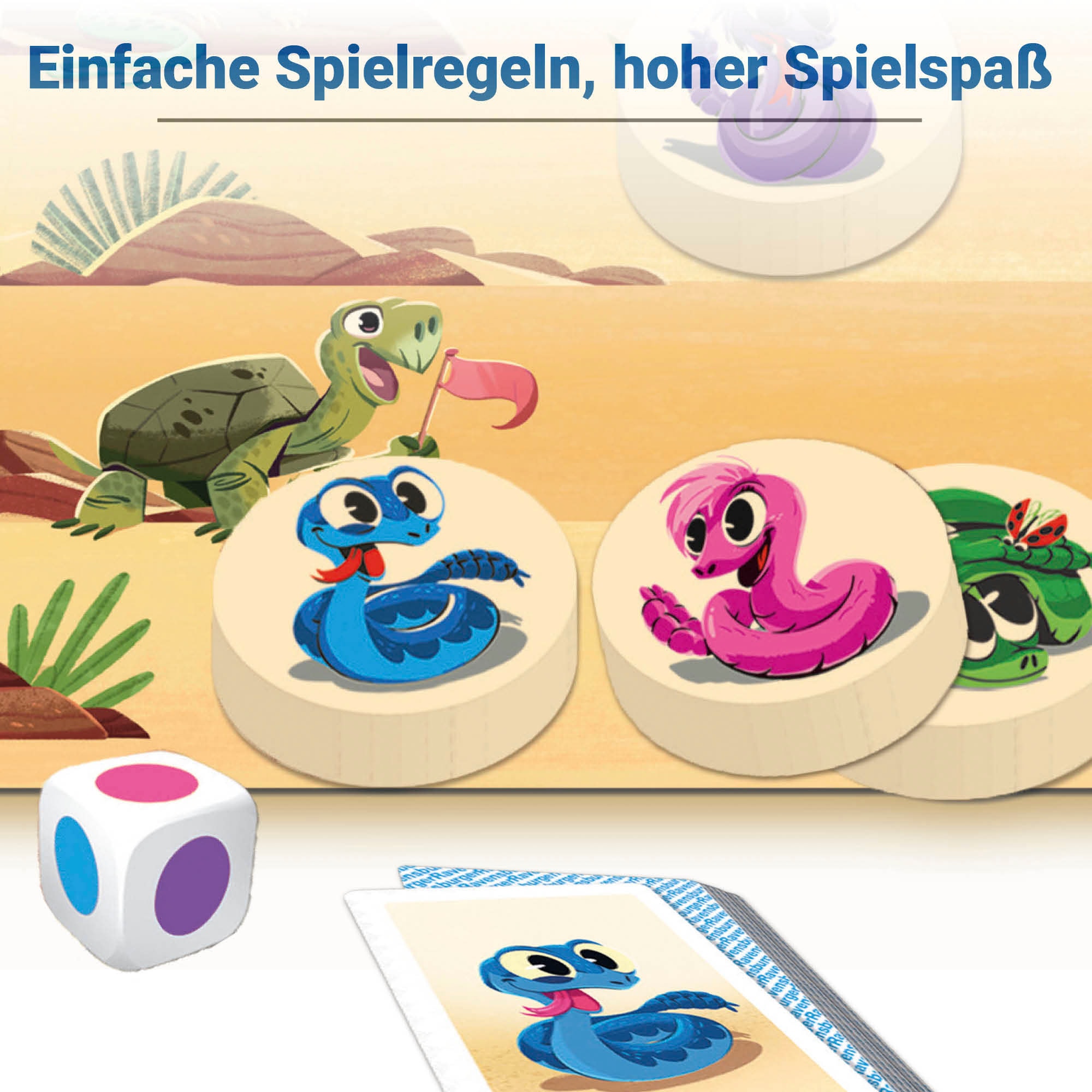 Ravensburger Spiel »Tempo, kleine Klapperschlange!«, FSC® - schützt Wald - weltweit; Made in Europe