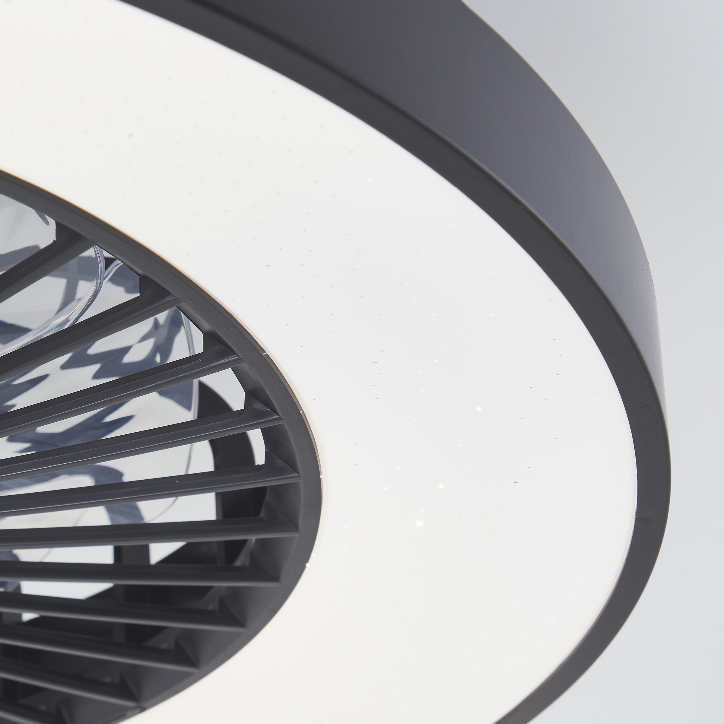 Brilliant LED Deckenleuchte »Mazzaro« LED-Modul 1 Stk. RGB | warmweiß - kaltweiß LED Ventilator, 58 cm, digitales RGB, 6800 lm, CCT, dimmbar