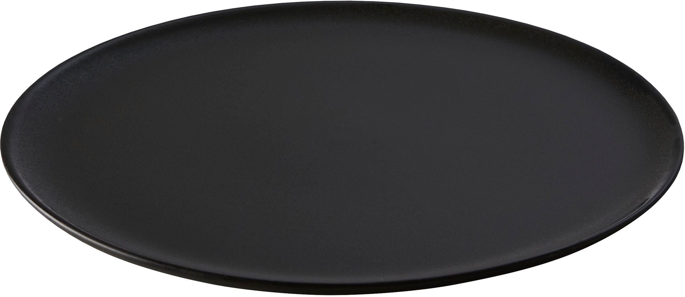 aida RAW Speiseteller »RAW Titanium Black«, (Set, 6 St.), Steinzeug, Ø 28 cm  mit 3 Jahren XXL Garantie