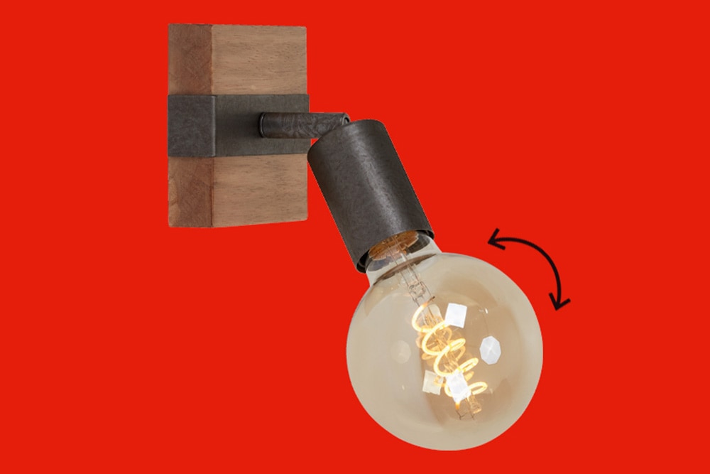 LED Deckenspot »WOOD BASIC«