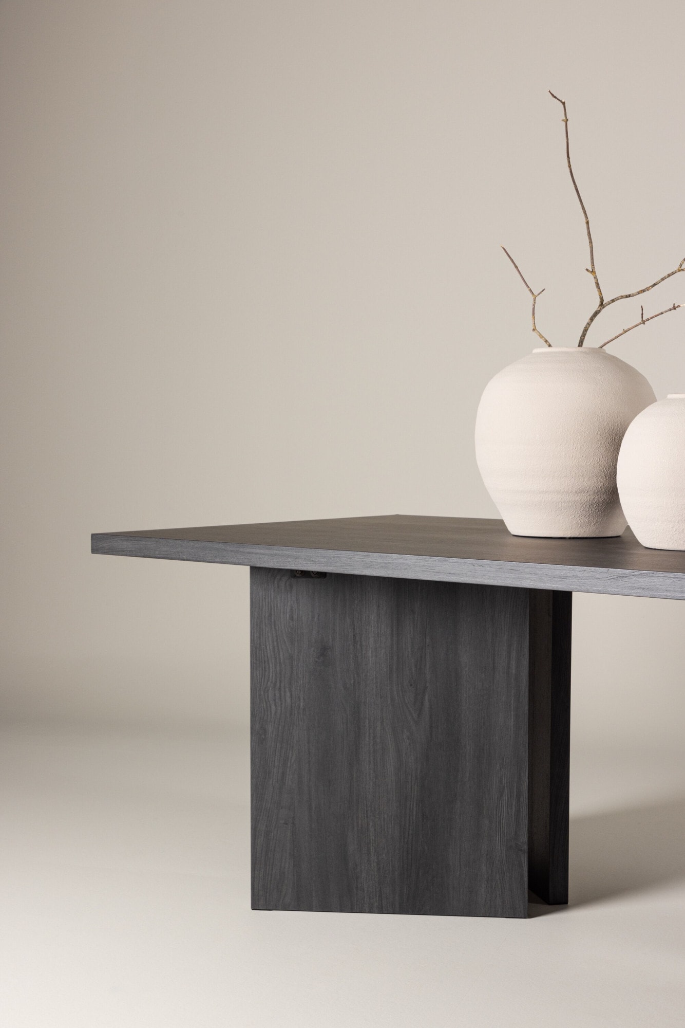 Venture Home Esstisch »Bassholmen, rechteckiger Esstisch in elegantem Schwarz, 240 × 100 cm« Esszimmertisch, MDF, rechteckig, einheitlich, geräumig, robust