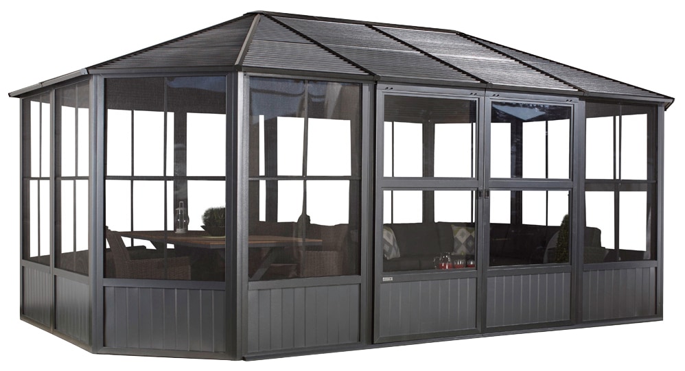 Pavillon »Charleston 12x18«, Wintergarten, BxT: 594x384 cm