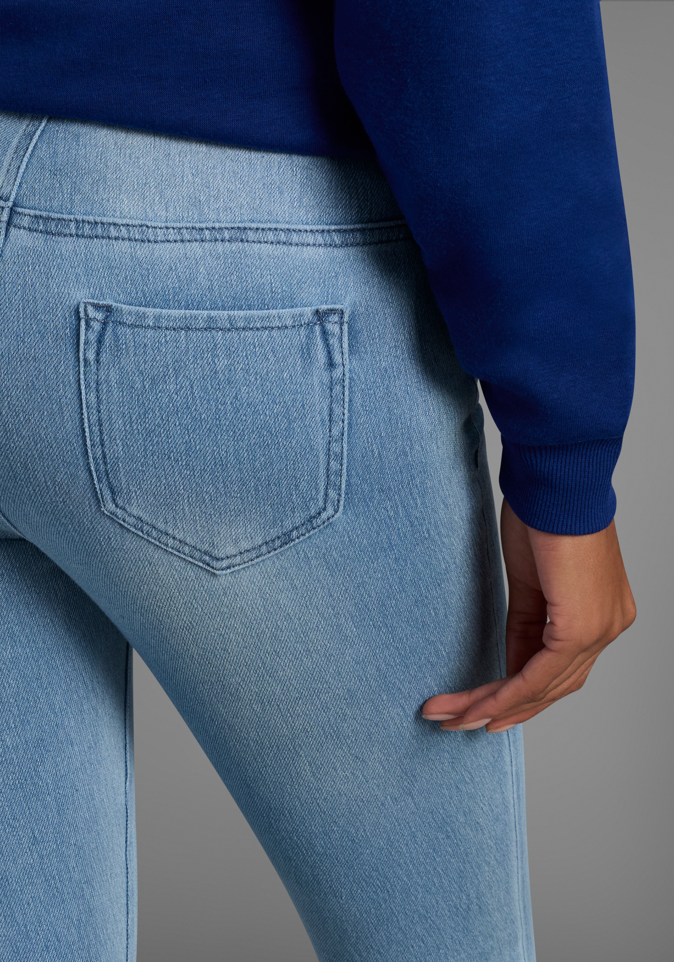 Arizona Jogg Pants »High Waist«, extra-eng geschnitten, knöchellange Beinform, hoher Bund