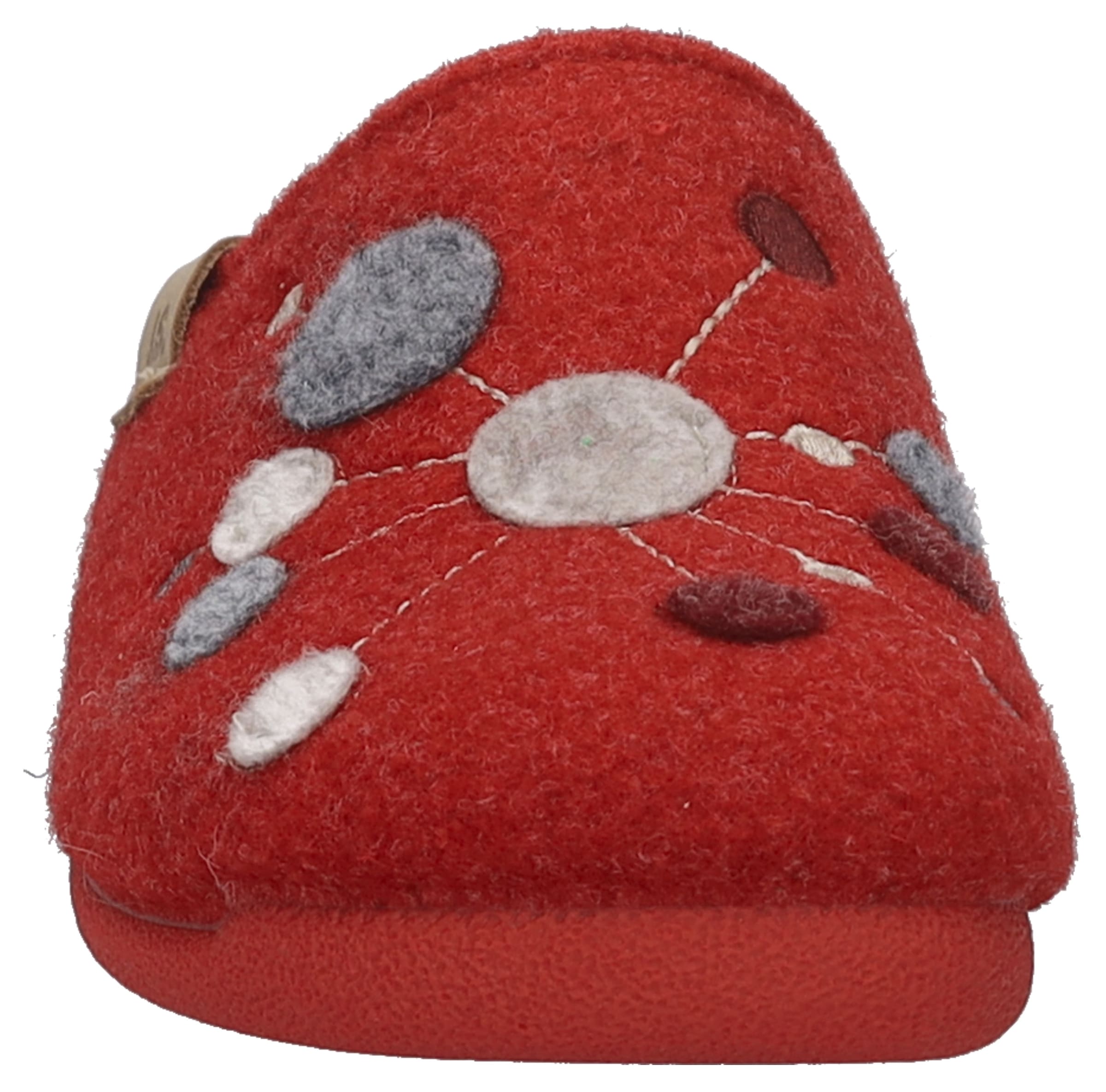 Josef Seibel Hausschuh »Cara 02«  Pantoffel, Slipper mit bunter Verzierung