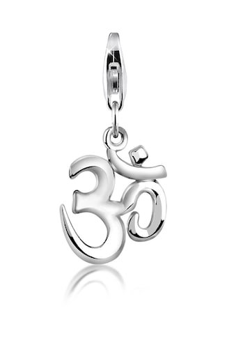 Nenalina Charm-Einhänger »Om Symbol Anhänger Yoga 925 Silber« kaufen