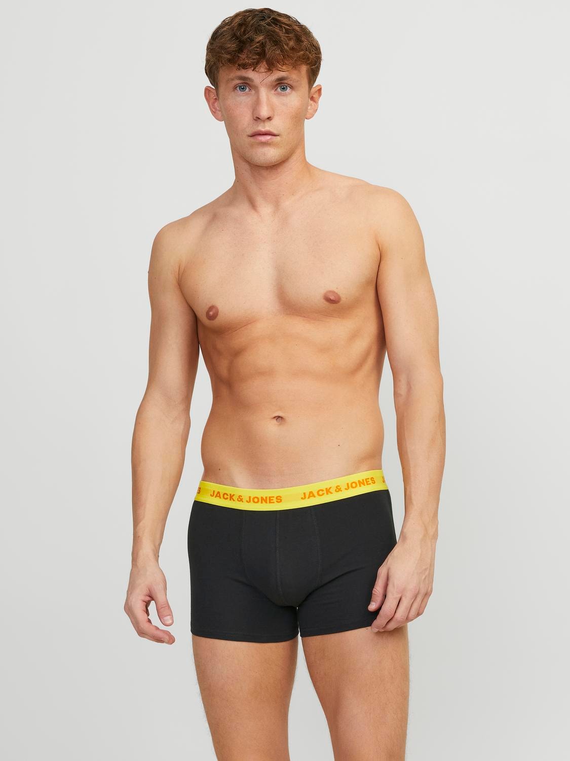 Jack & Jones Boxershorts »JACLEO SOLID TRUNKS 5 PACK«, (Packung, 5 St.)