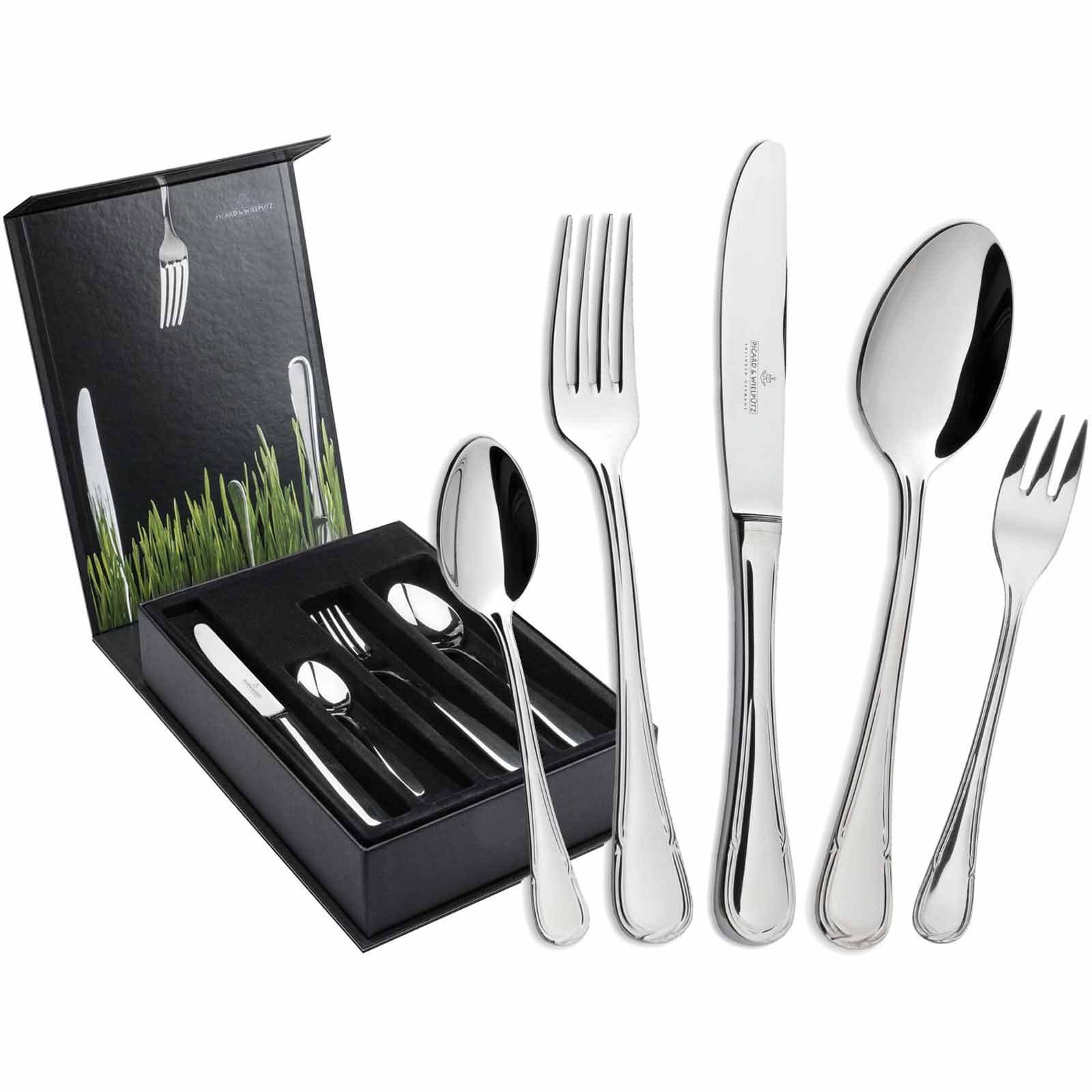 Picard & Wielpütz Tafelbesteck inkl. Besteckbox Ligato 30-tlg.